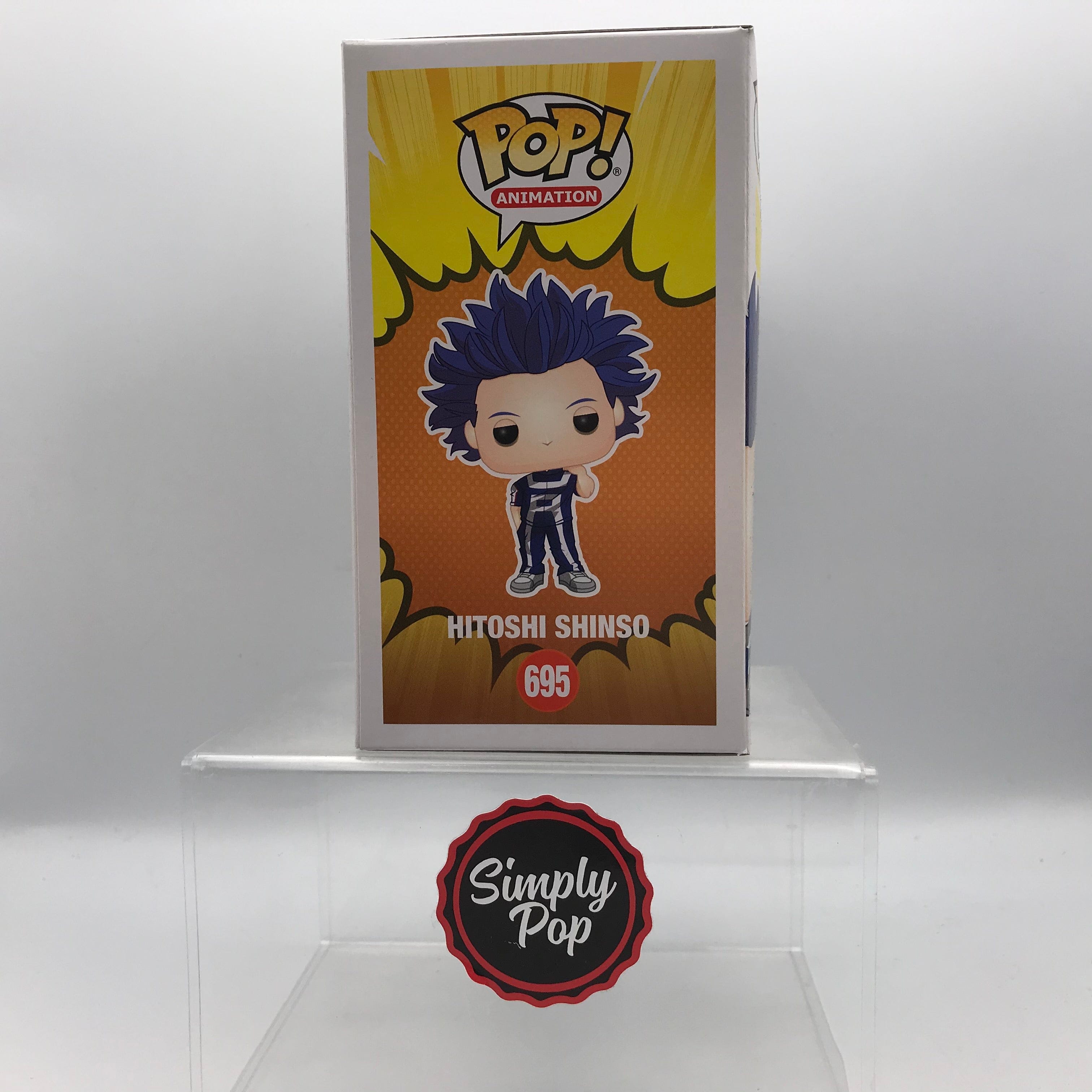 Funko Pop Hitoshi Shinso #695 Special Edition My Hero Academia Animation