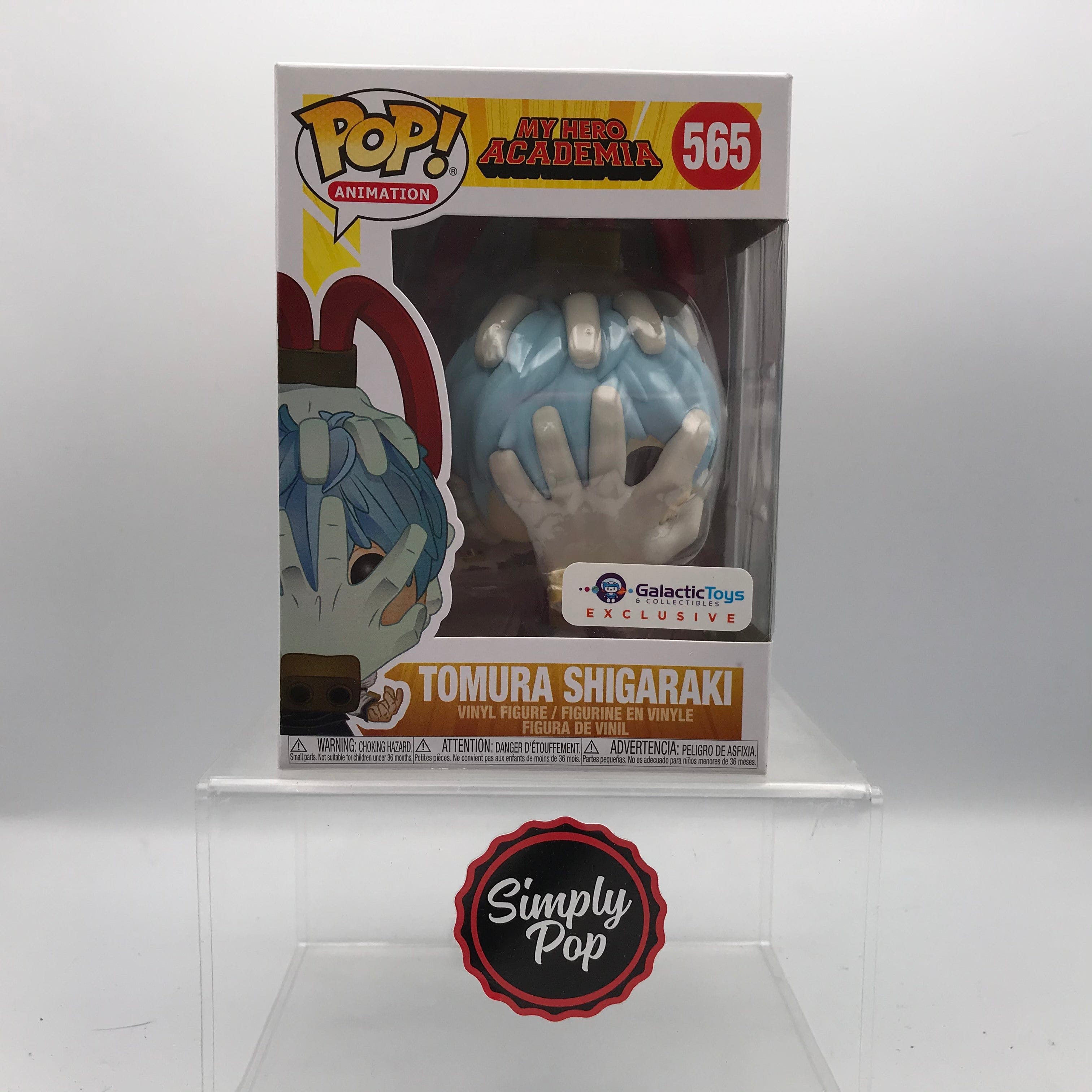 Funko Pop Tomura Shigaraki #565 Galactic Toys Exclusive My Hero Academia Animation