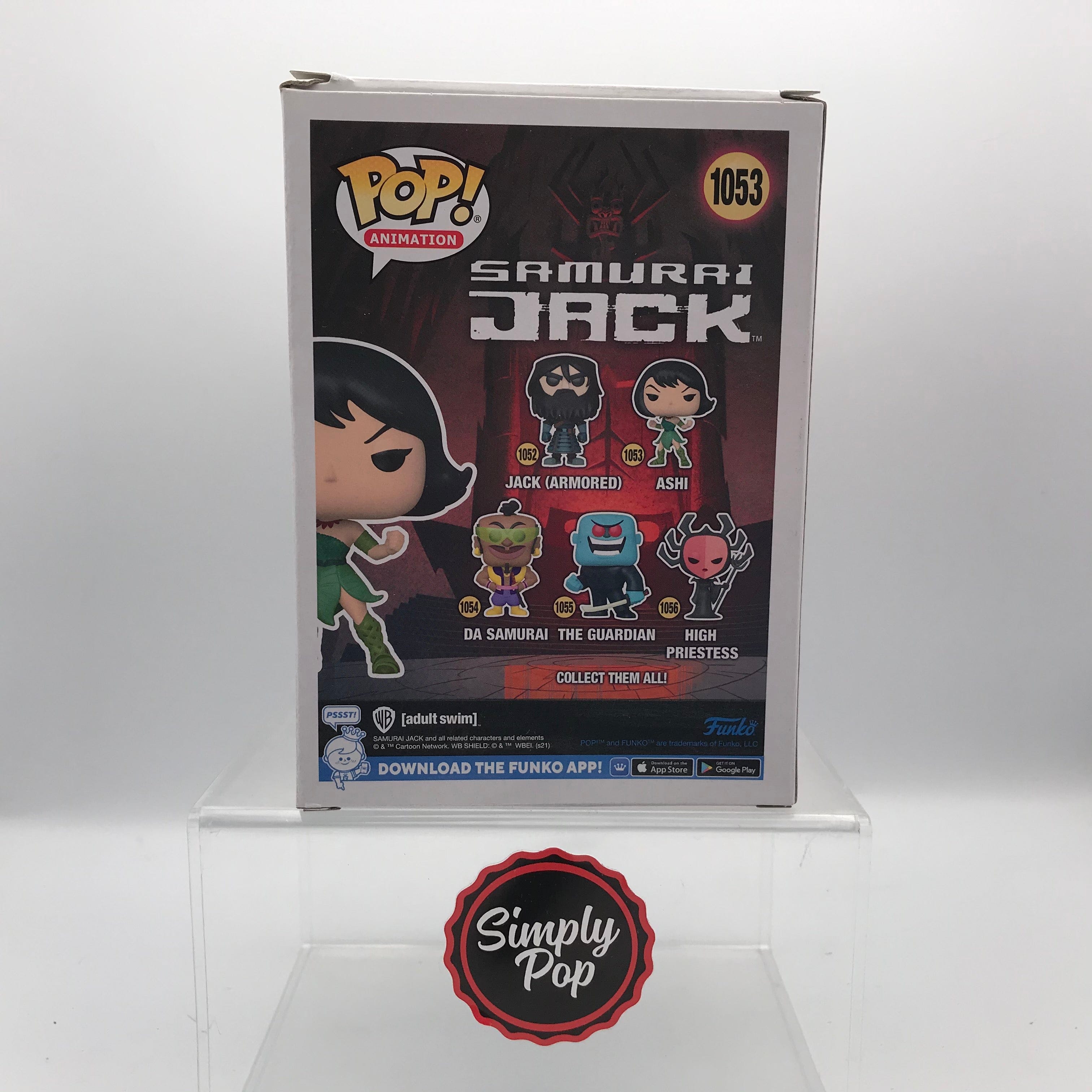 Funko Pop Ashi #1053 Samurai Jack Animation