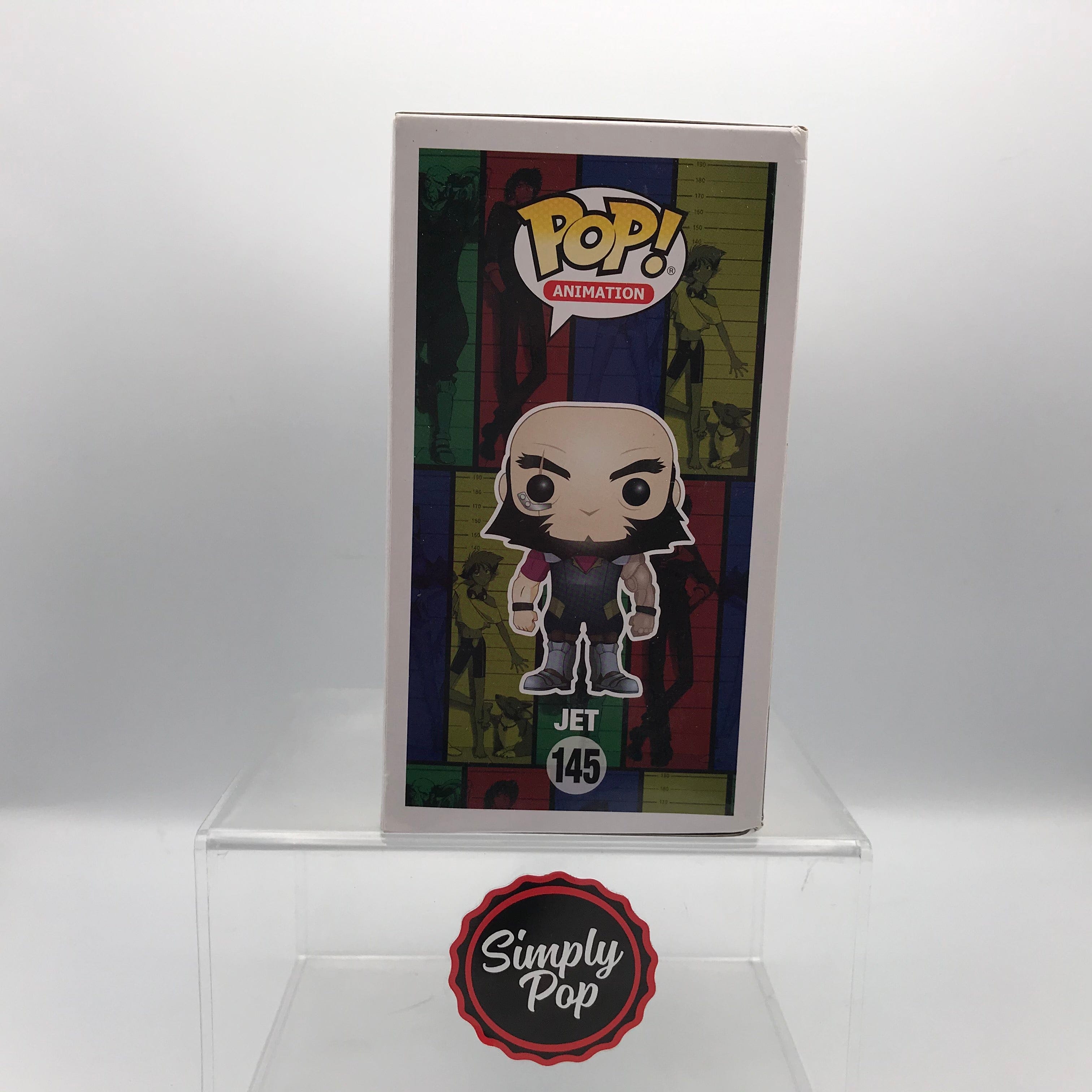 Funko Pop Jet #145 Vaulted Animation Cowboy Bebop