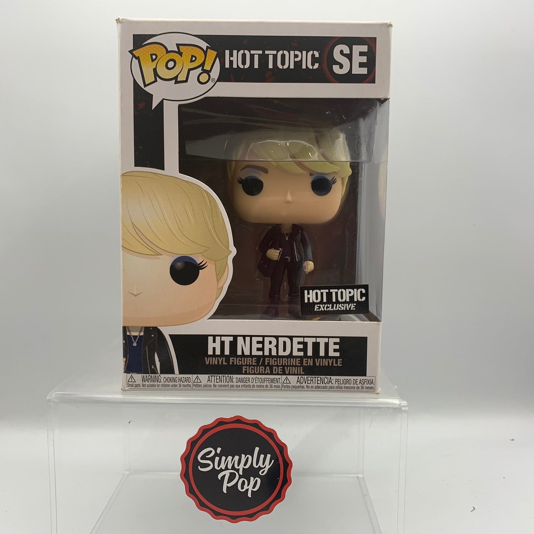 Funko Pop HT Nerdette SE Hot Topic Exclusive