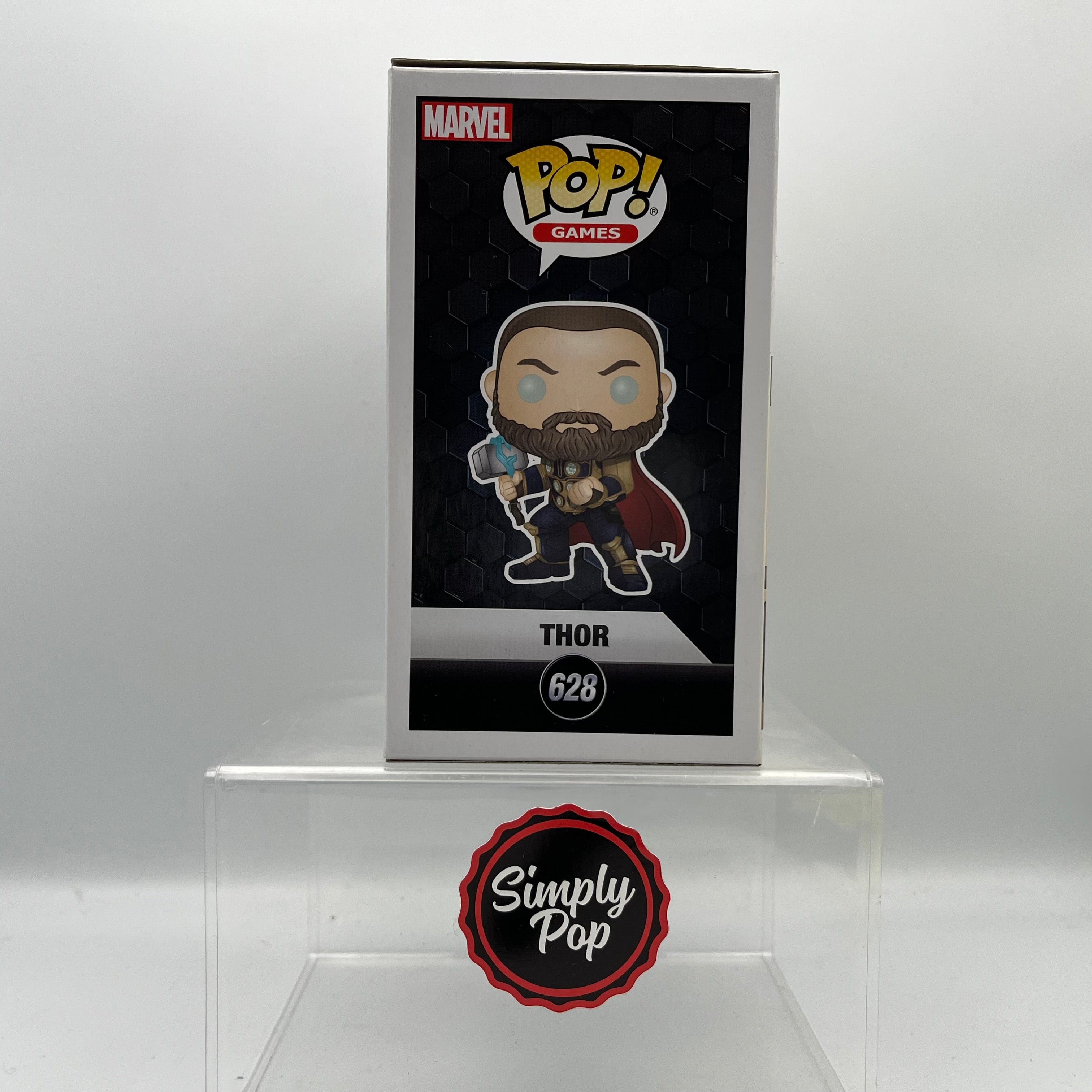 Funko Pop Thor #628 Glow Games Marvel Avengers GamerVerse Amazon Exclusive