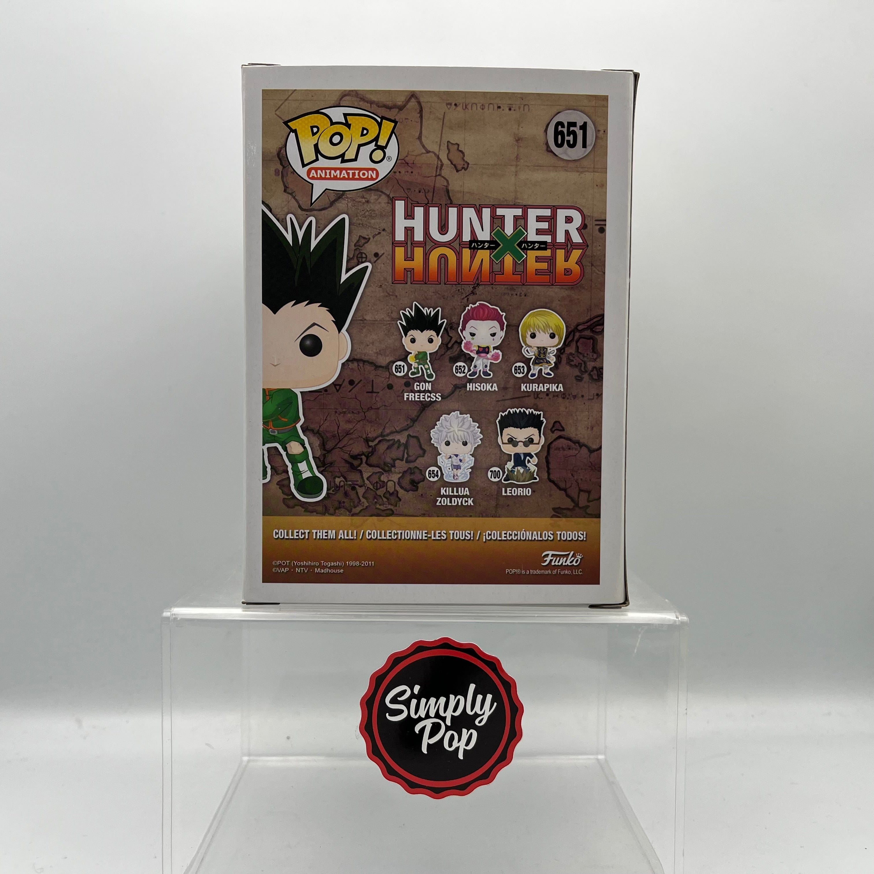 Funko Pop Gon Freecss Jajank #651 Hunter x Hunter Animation