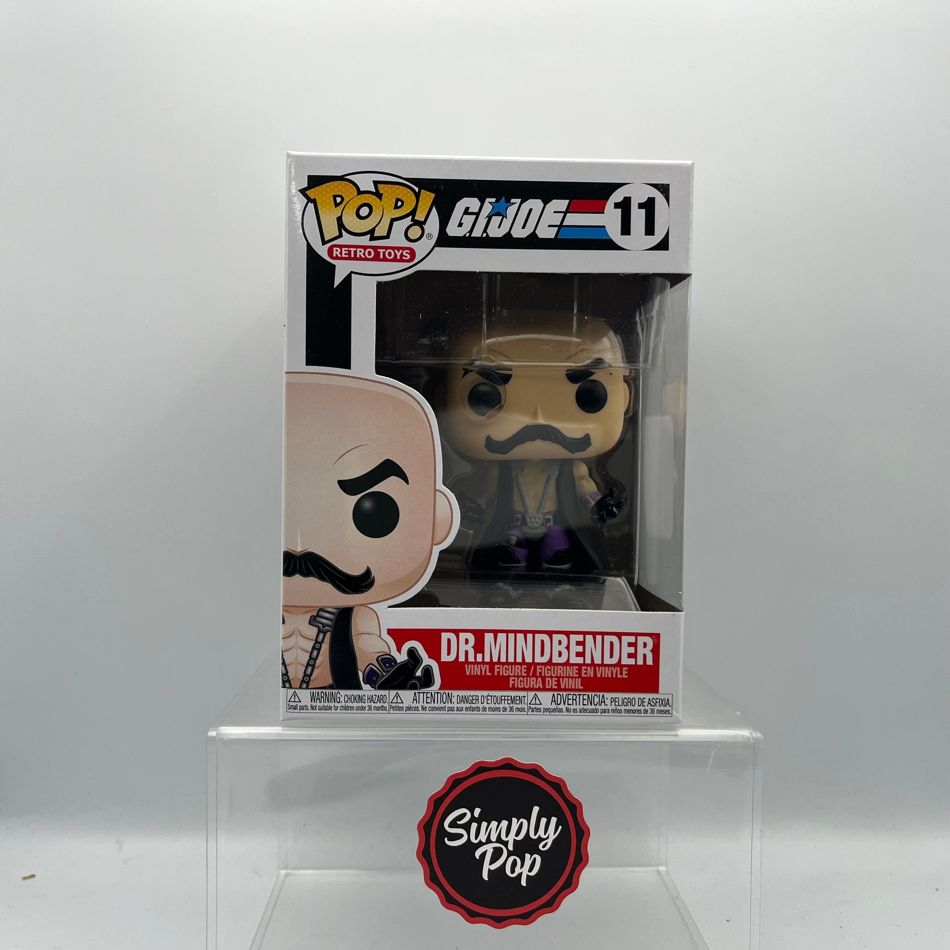 Funko Pop Dr. Mindbender #11 g.I. Joe Retro Toys
