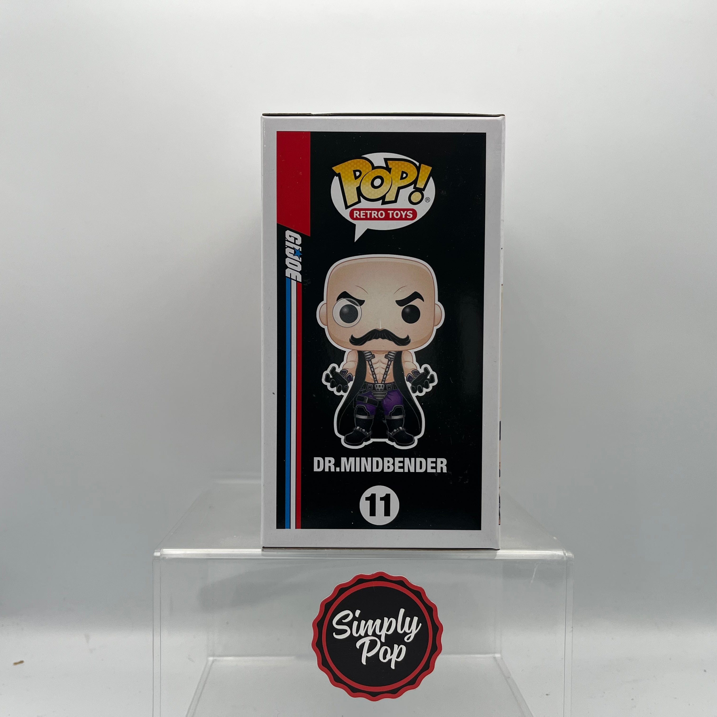Funko Pop Dr. Mindbender #11 g.I. Joe Retro Toys