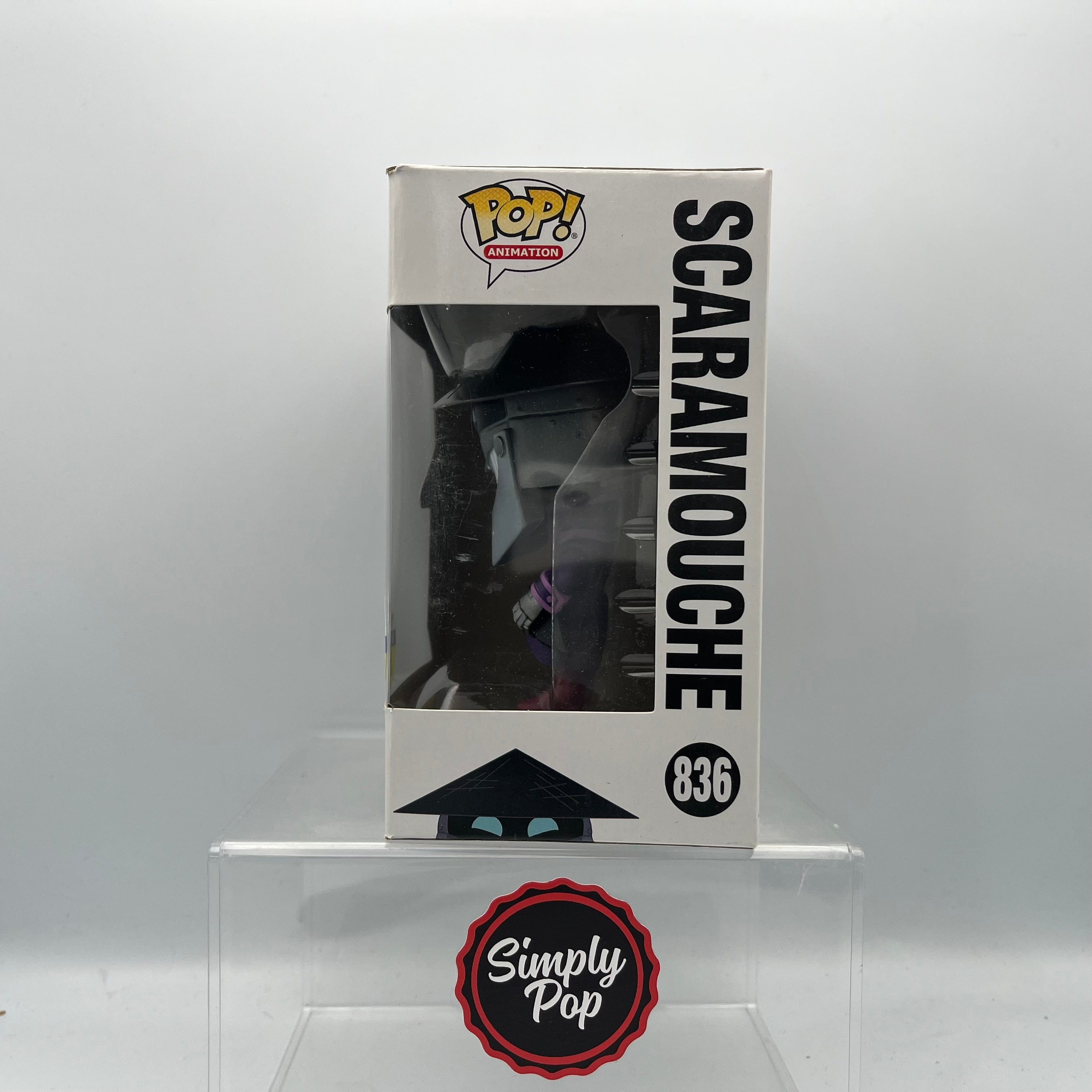 Funko Pop Scaramouche #836 Samurai Jack Animation Toy Tokyo 2020 SDCC Limited Edition