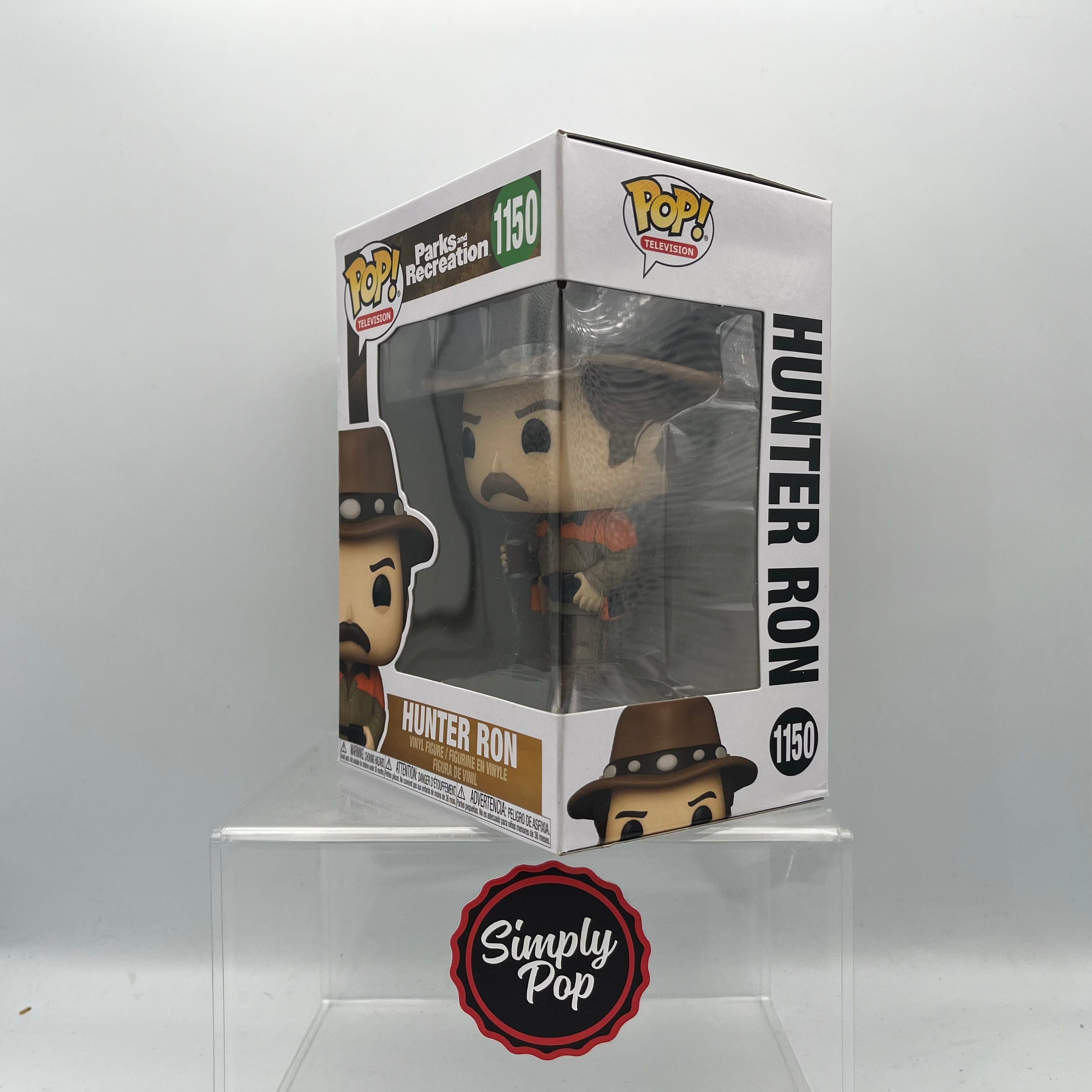 Funko Pop Hunter Ron #1150 Parks And Recreation TV