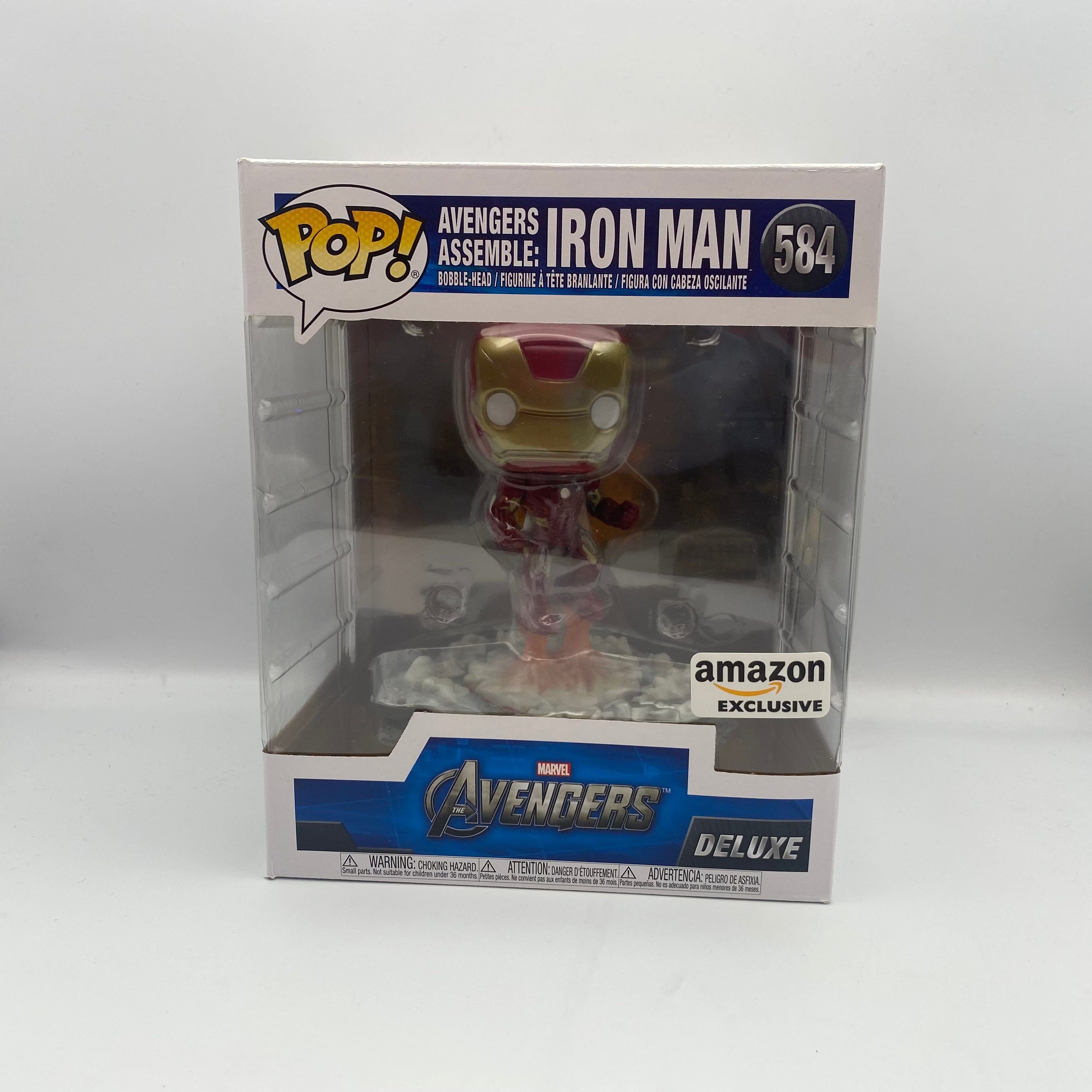 Funko Pop Avengers Assemble: Iron Man #584 6" Inch Super Sized Marvel Exclusive