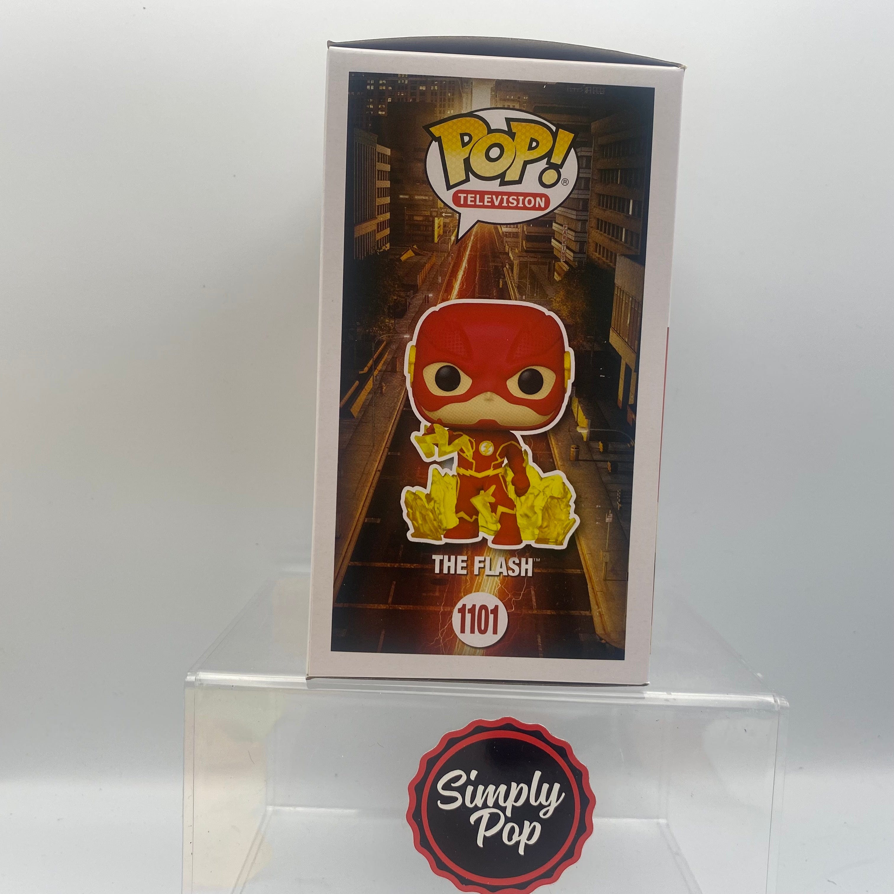 Funko Pop The Flash #1101 Glows Shop Exclusive