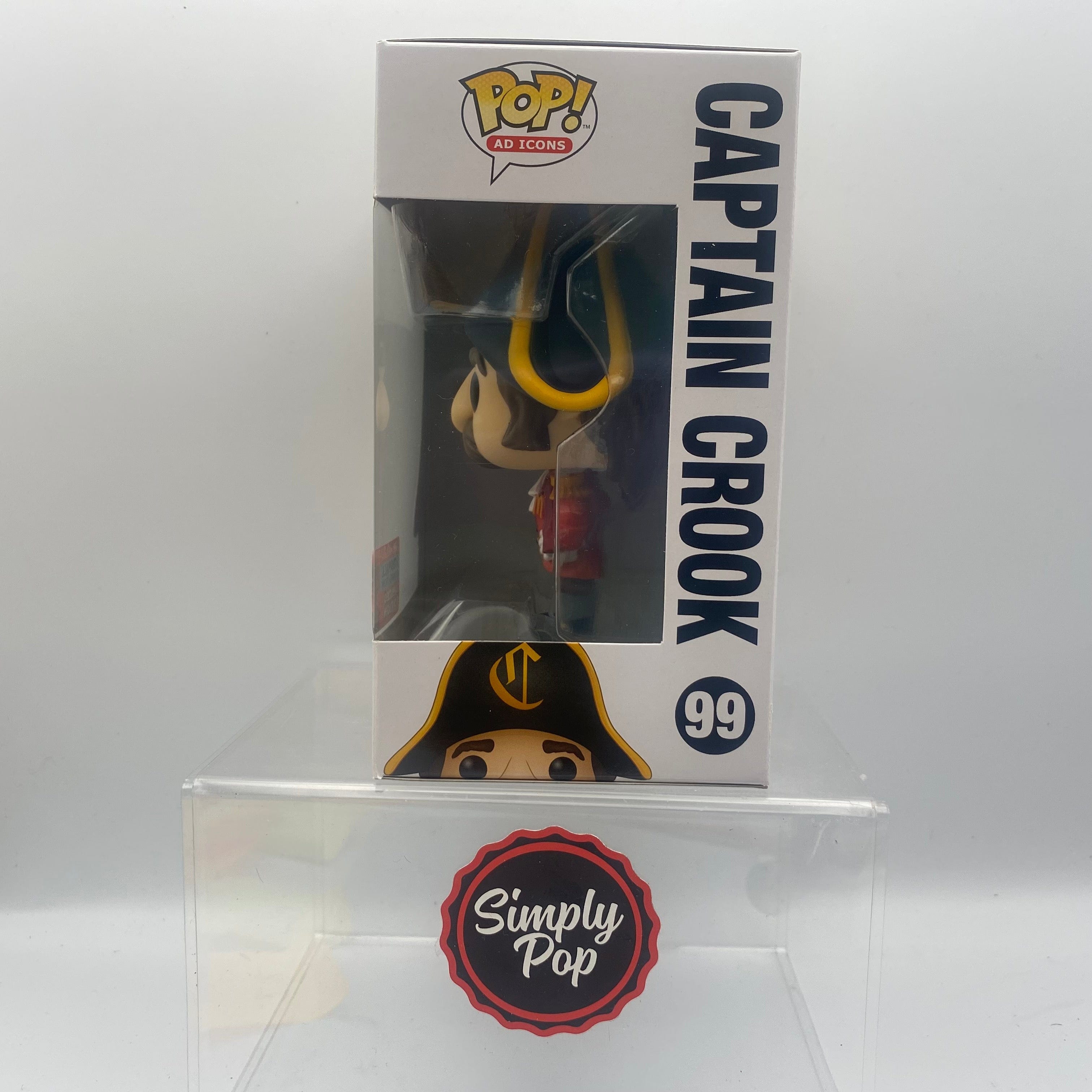 Funko Pop Captain Crook #99 McDonalds 2020 NYCC Fall Convention Exclusive