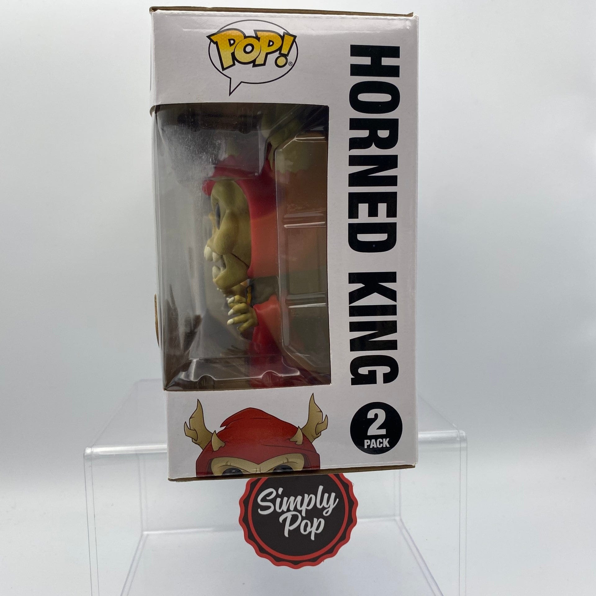 Funko Pop Taran & Horned King 2 - Pack Disney The Black Cauldron 2019 Official Con Sticker