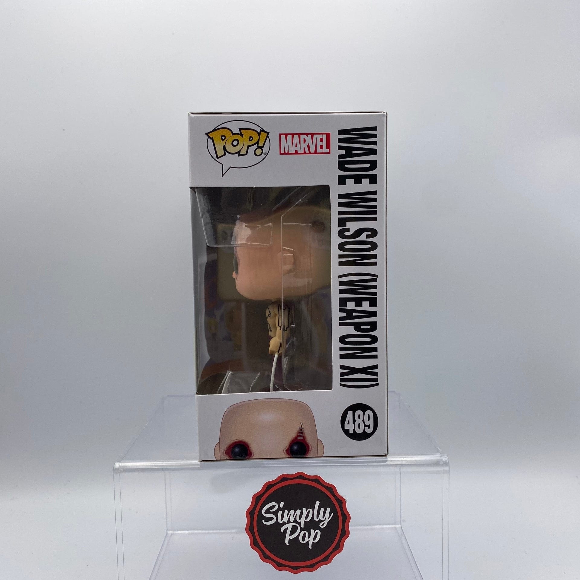 Funko Pop Wade Wilson (Weapon XI) #489 Marvel 2020 SDCC Summer Convention Exclusive
