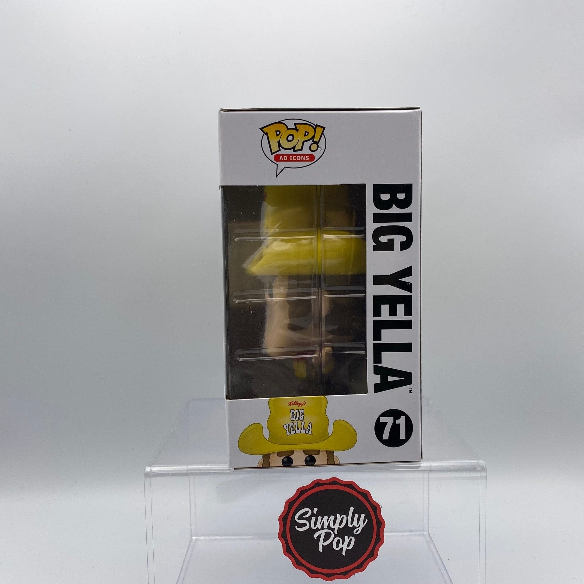 Funko Pop Big Yella #71 Ad Icons Kellogg's Sugar Corn Pops Shop Exclusive Limited Edition