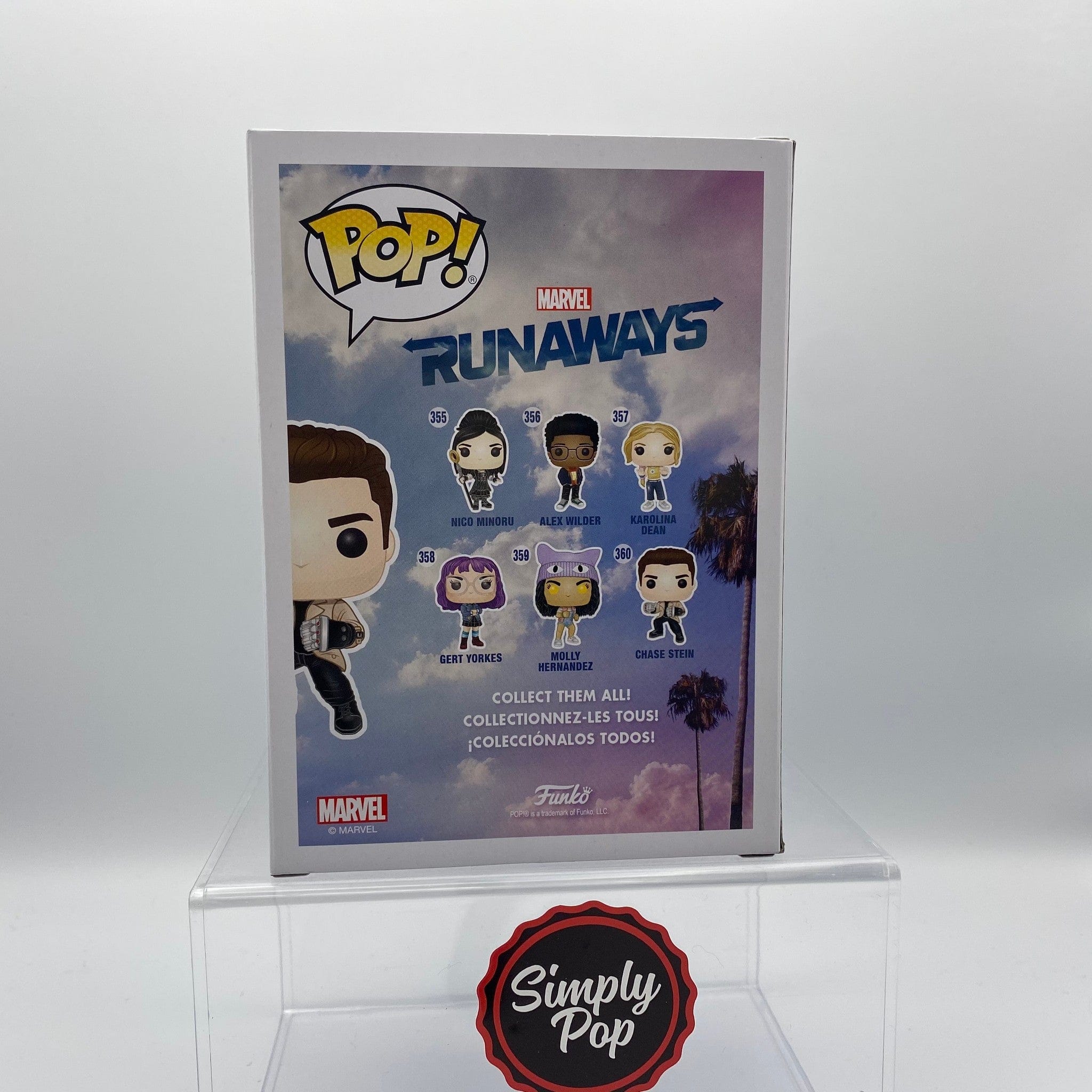 Funko Pop Chase Stein #360 Marvel Runaways