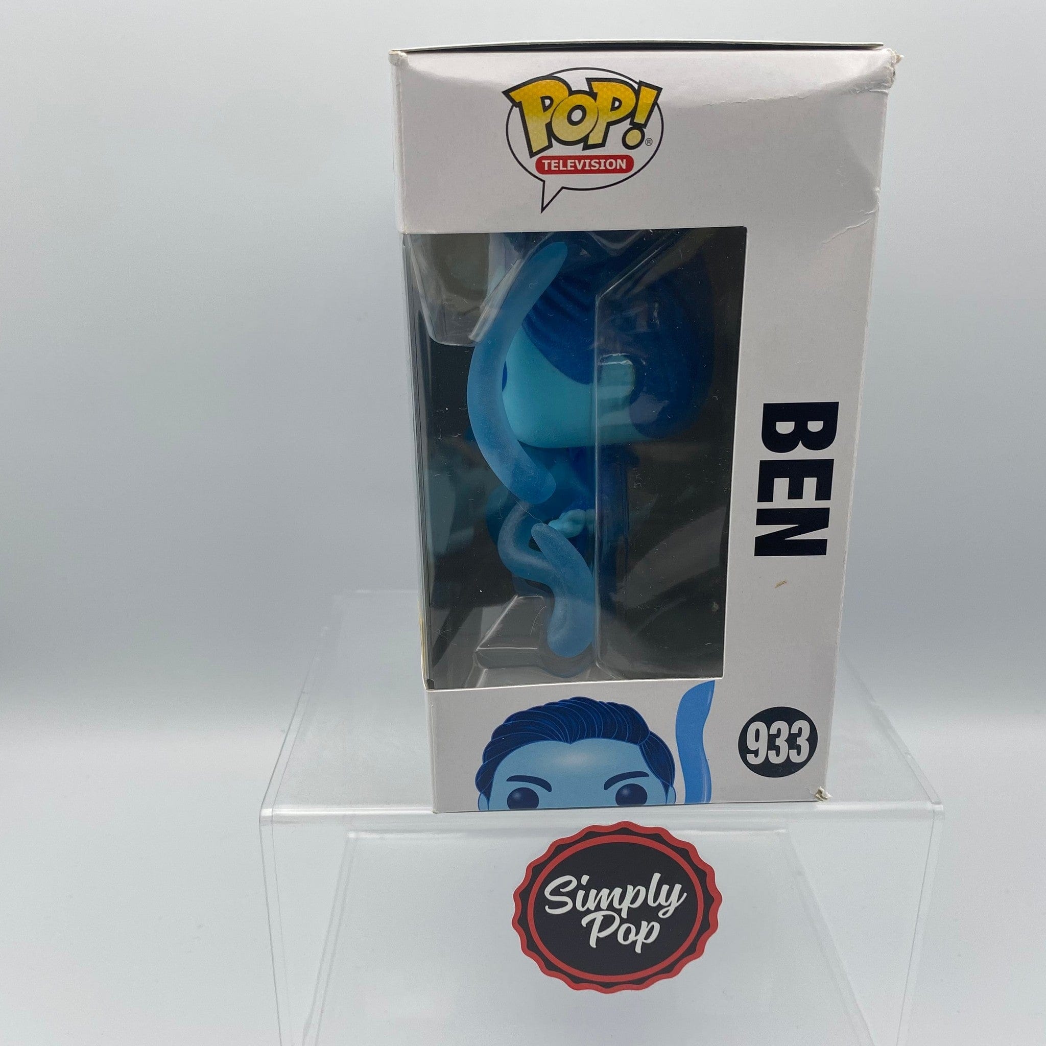 Funko Pop Ben #933 Glow The Umbrella Academy Hot Topic Exclusive - A