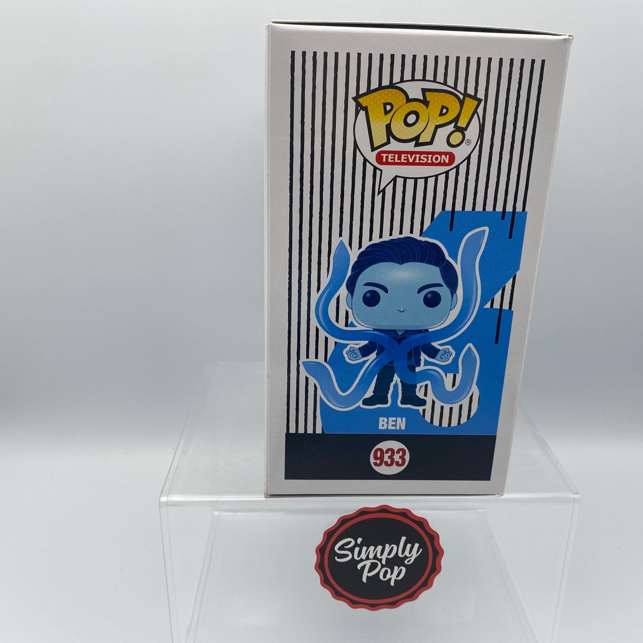 Funko Pop Ben #933 Glow The Umbrella Academy Hot Topic Exclusive - A