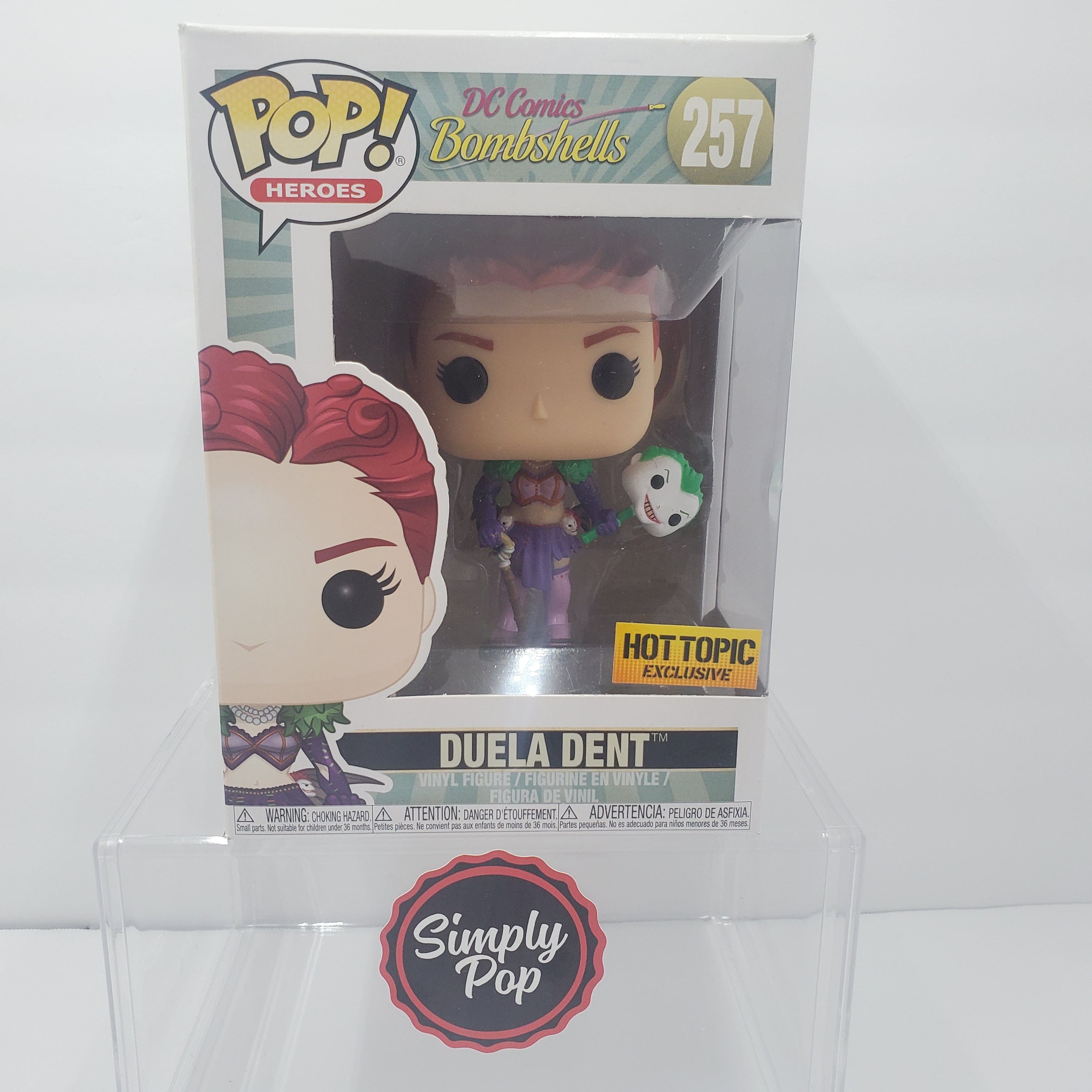 Funko Pop Duela Dent #257 DC Comics Bombshells