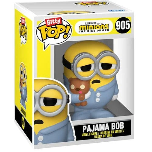 Funko Pop! Bitty Minions Pajama Bob and Tourist Dave Mini - Figure 2 - Pack