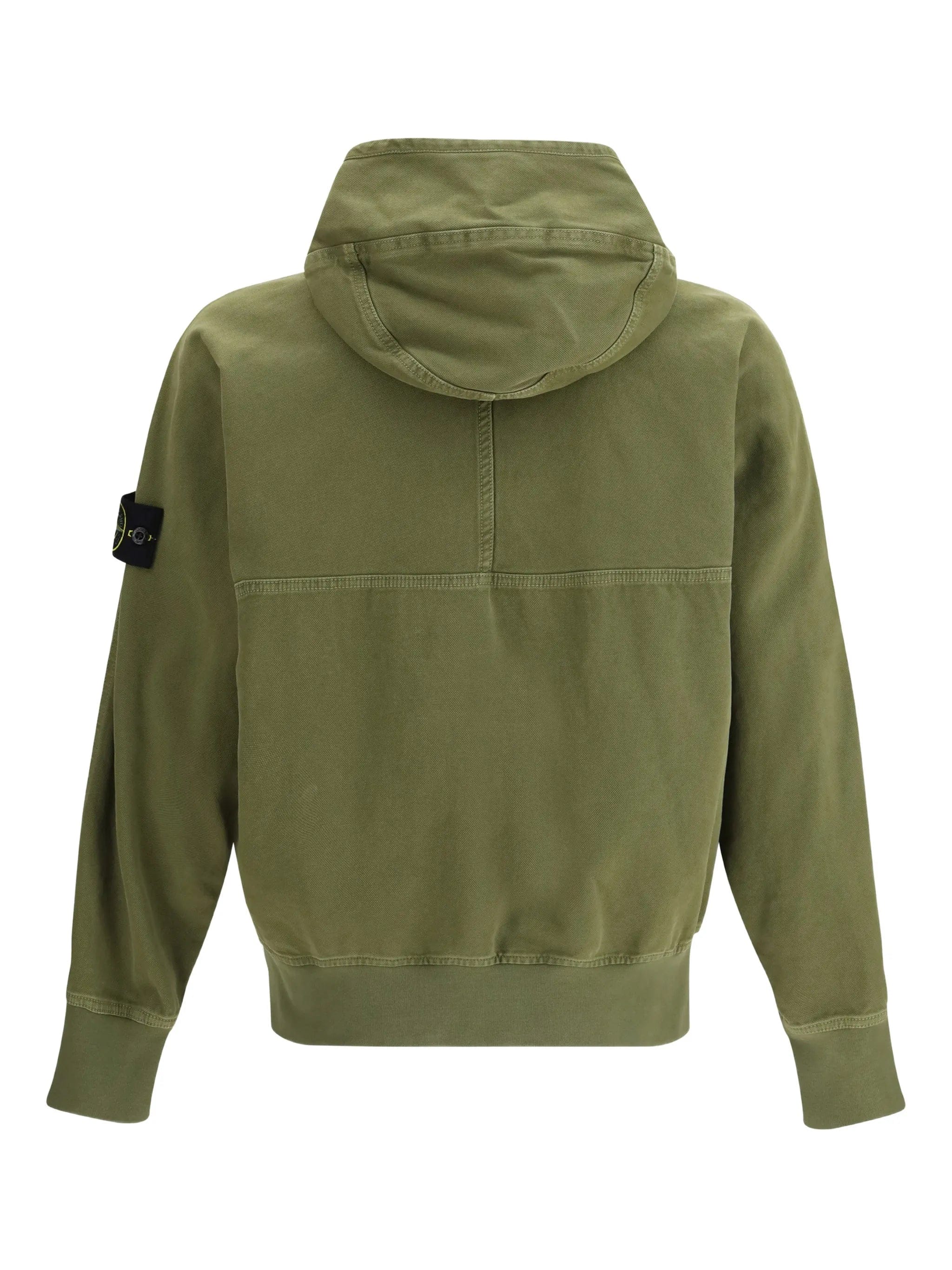 Stone Island hooded zip jacket