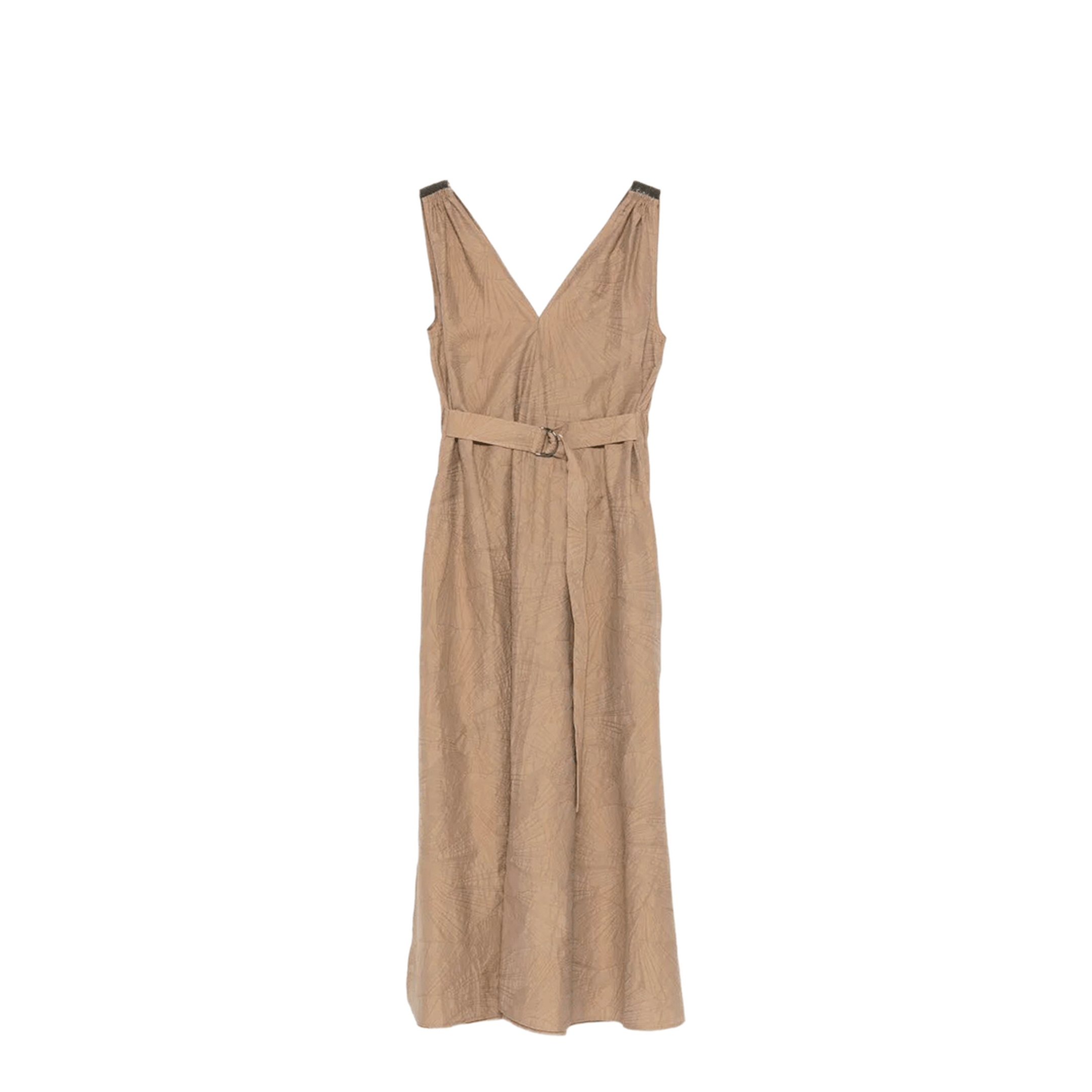 Brunello Cucinelli Midi Dress With Floral Motif
