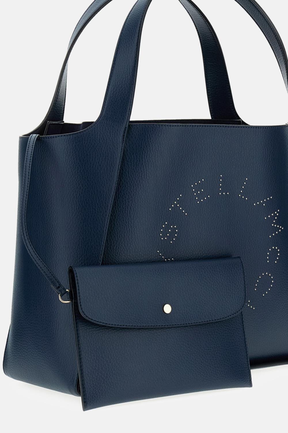 Stella Mccartney BORSA LOGO TOTE ECO EMBOSSED