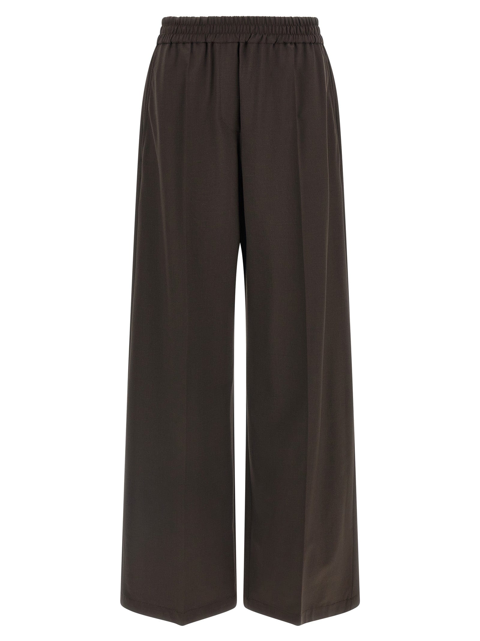 Brunello Cucinelli Virgin Wool Casual Women's Pants