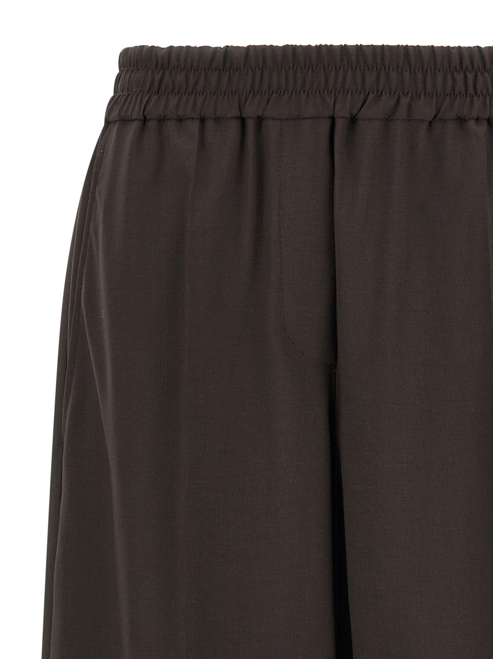 Brunello Cucinelli Virgin Wool Casual Women's Pants