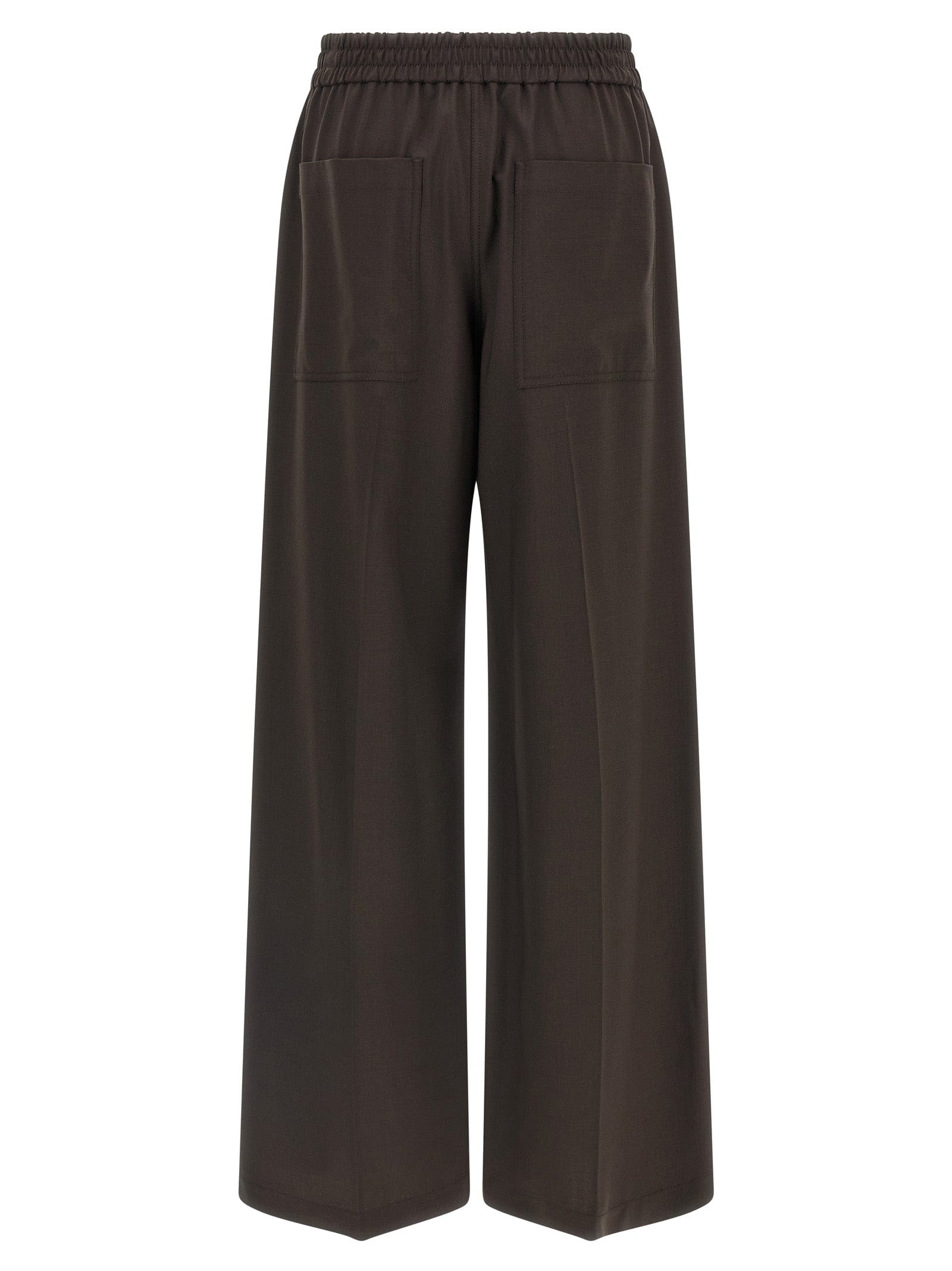Brunello Cucinelli Virgin Wool Casual Women's Pants