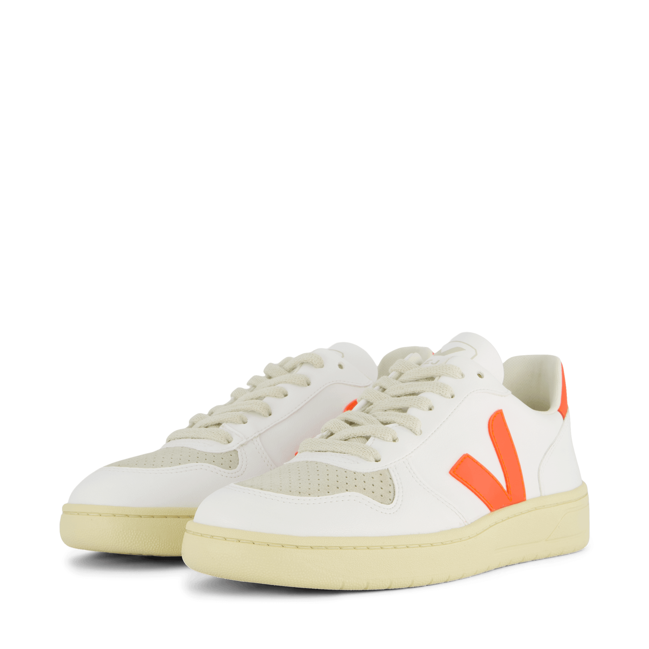 Veja V - 10 Cwl White Orange Fluo