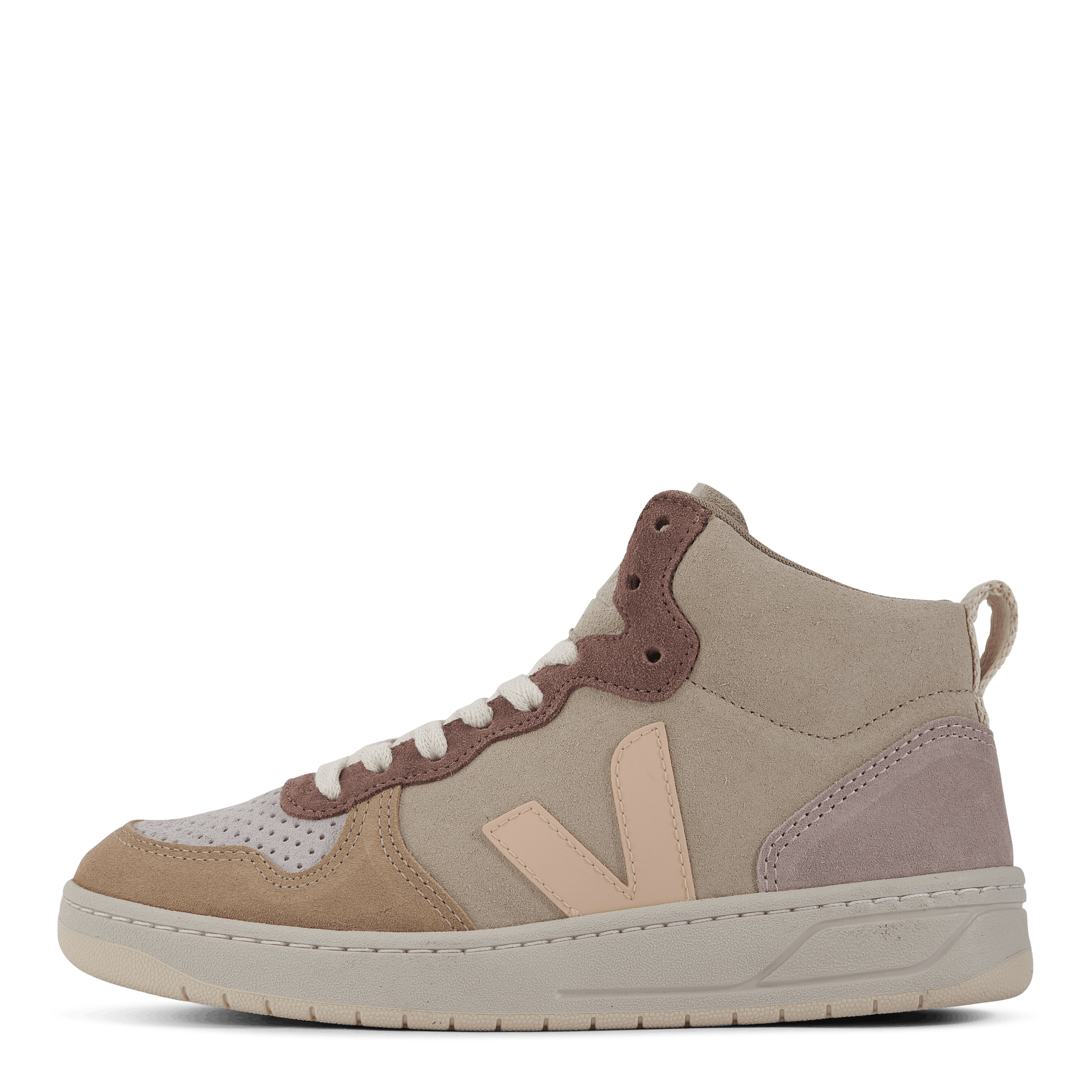 Veja V - 15 Suede Multico - peach