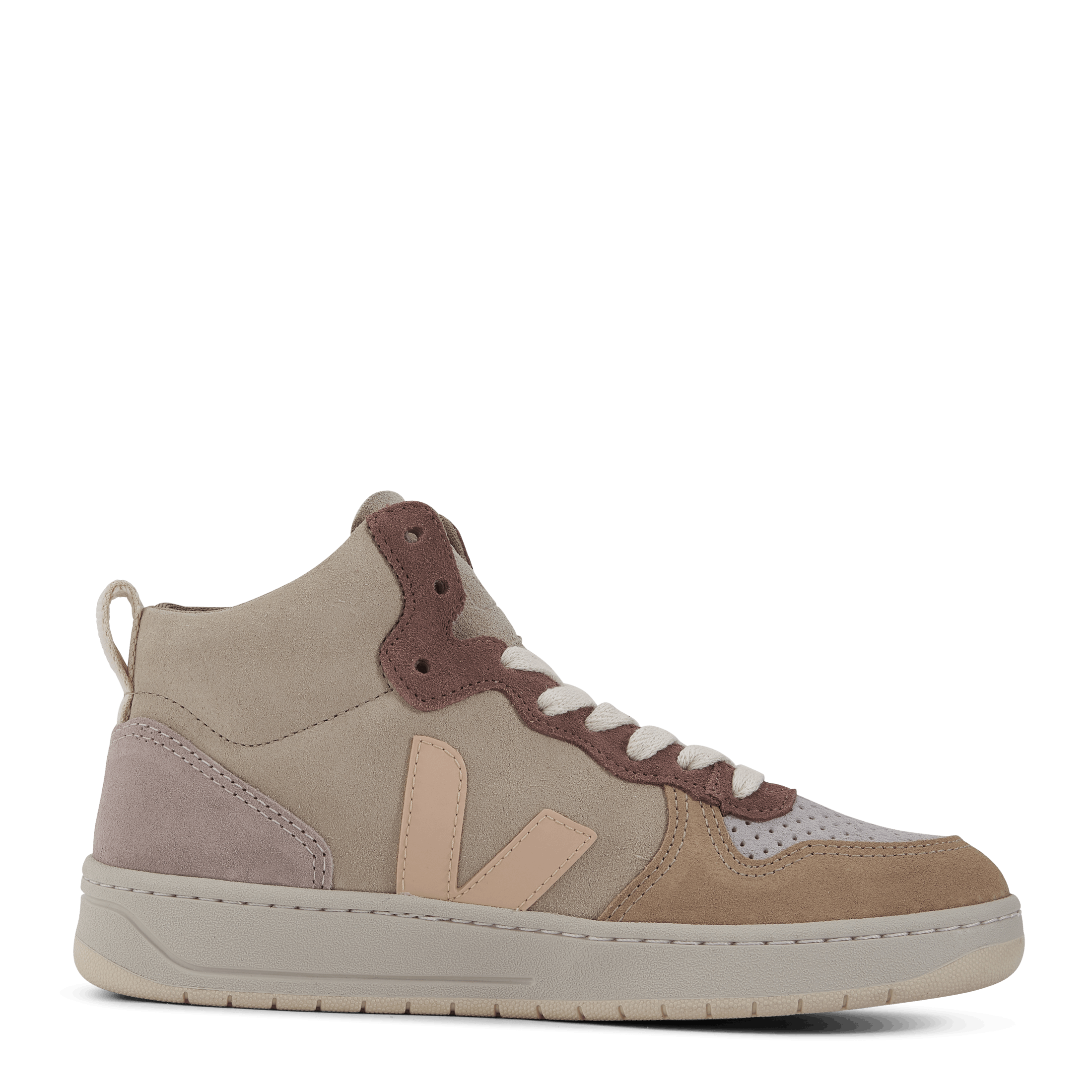 Veja V - 15 Suede Multico - peach