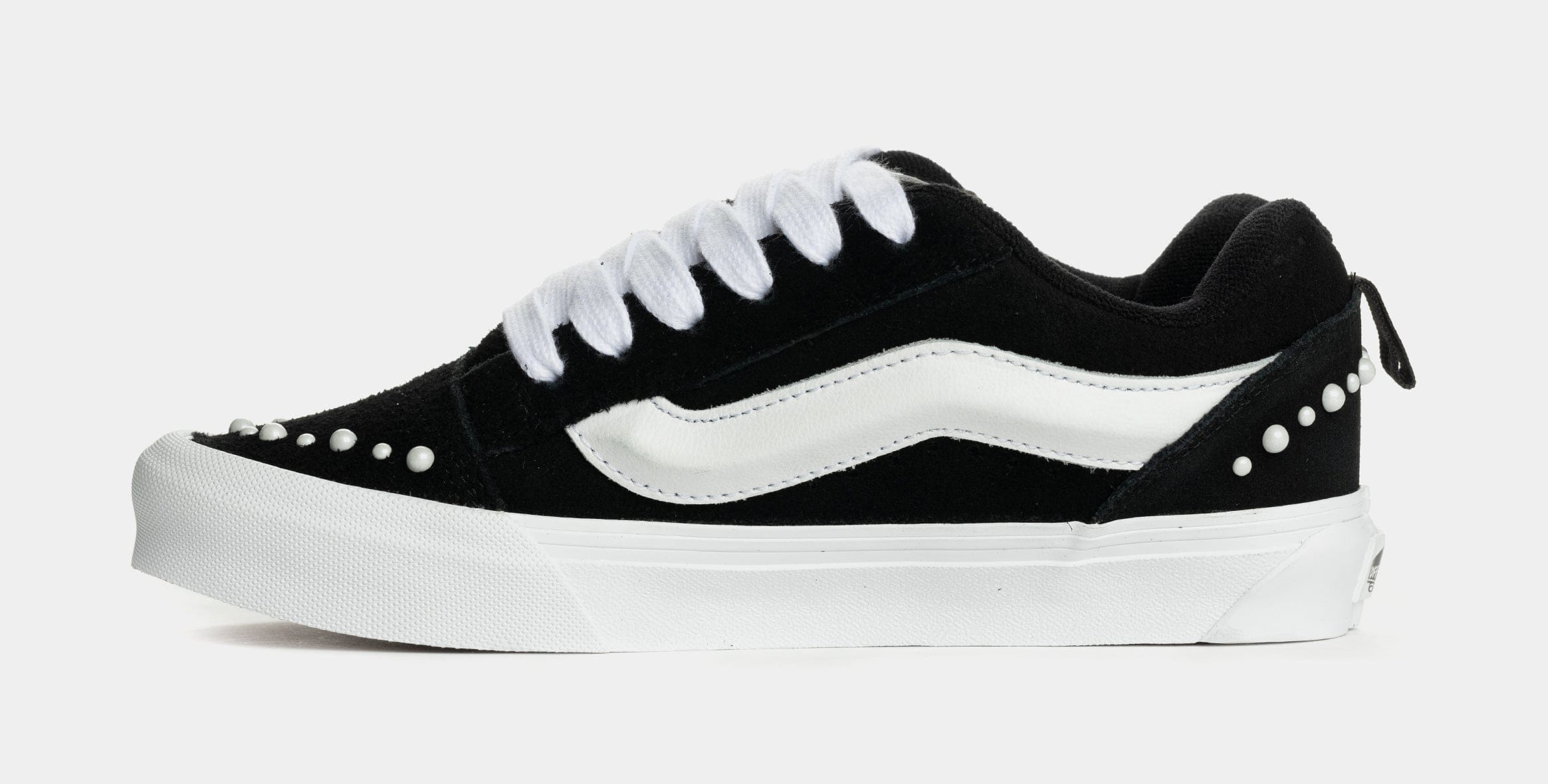 Vans Knu Skool Mens Lifestyle Shoes (Black/White)