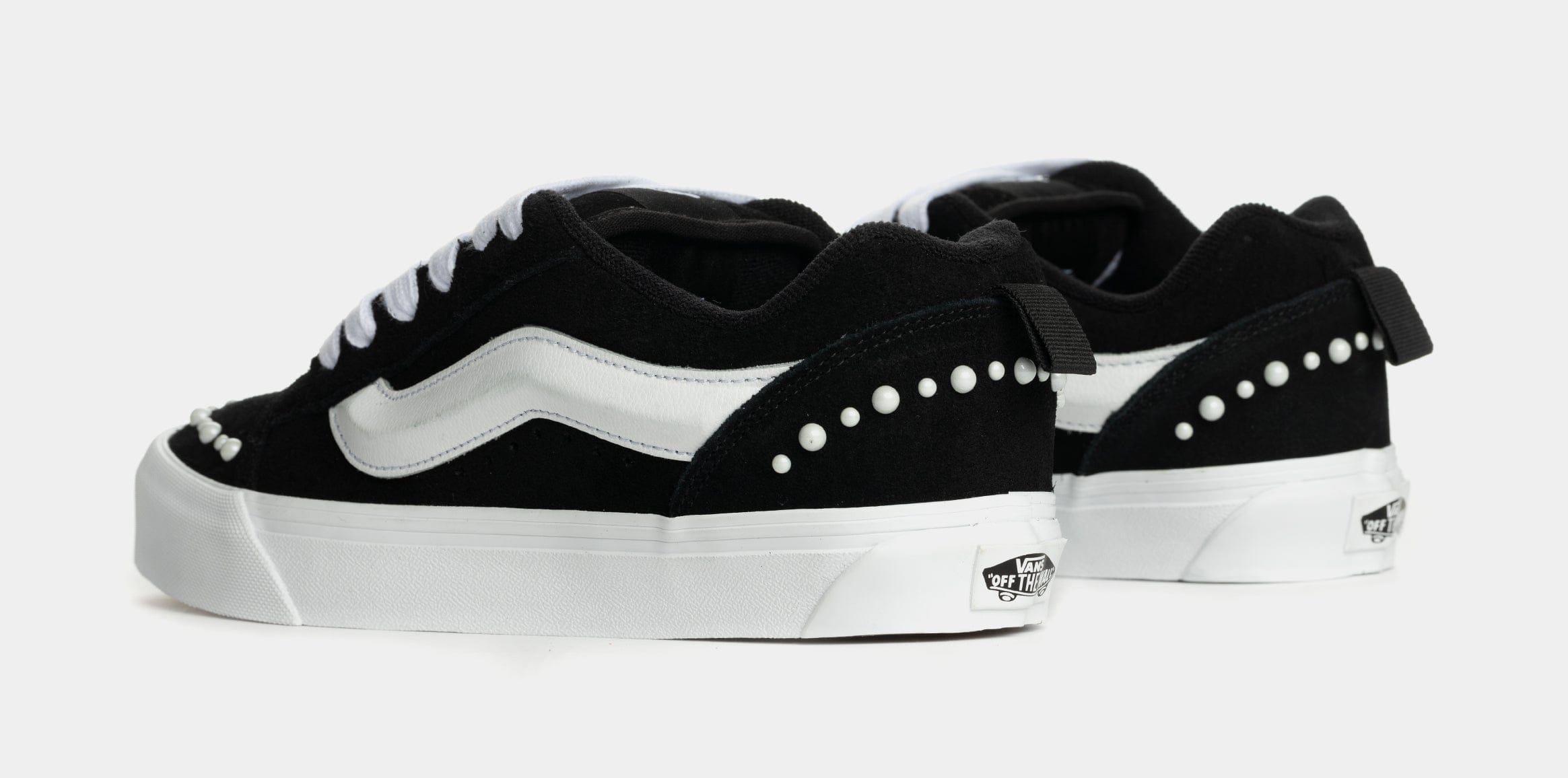 Vans Knu Skool Mens Lifestyle Shoes (Black/White)