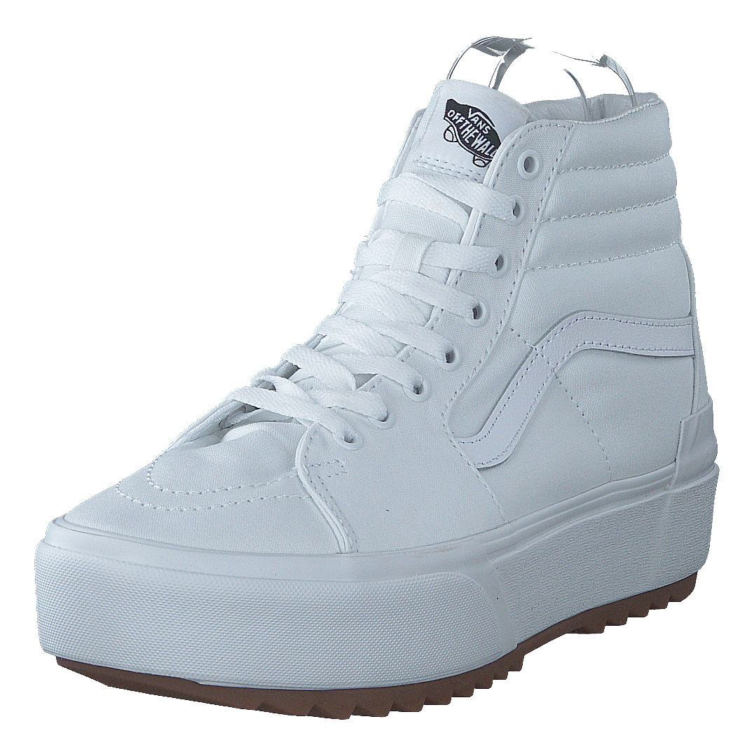 Vans Ua Sk8 - hi Stacked (canvas) True White