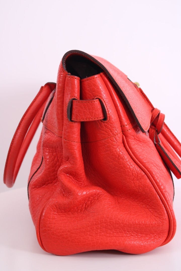 Mulberry Bayswater Handbag Orange