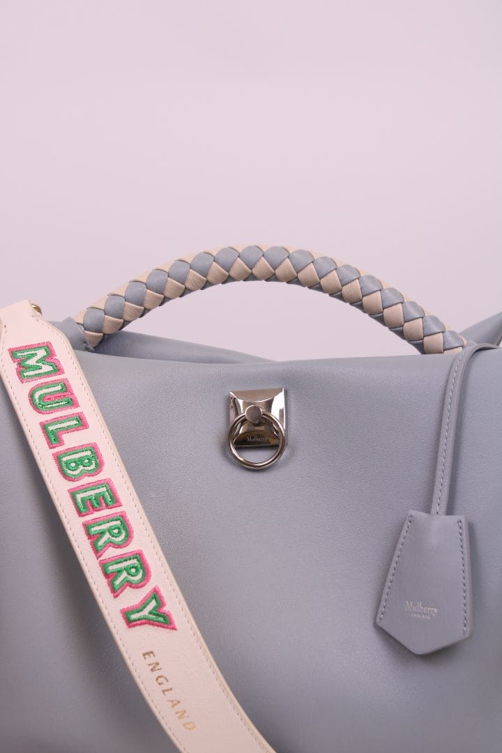 Mulberry Handbag Cloud Grey Large