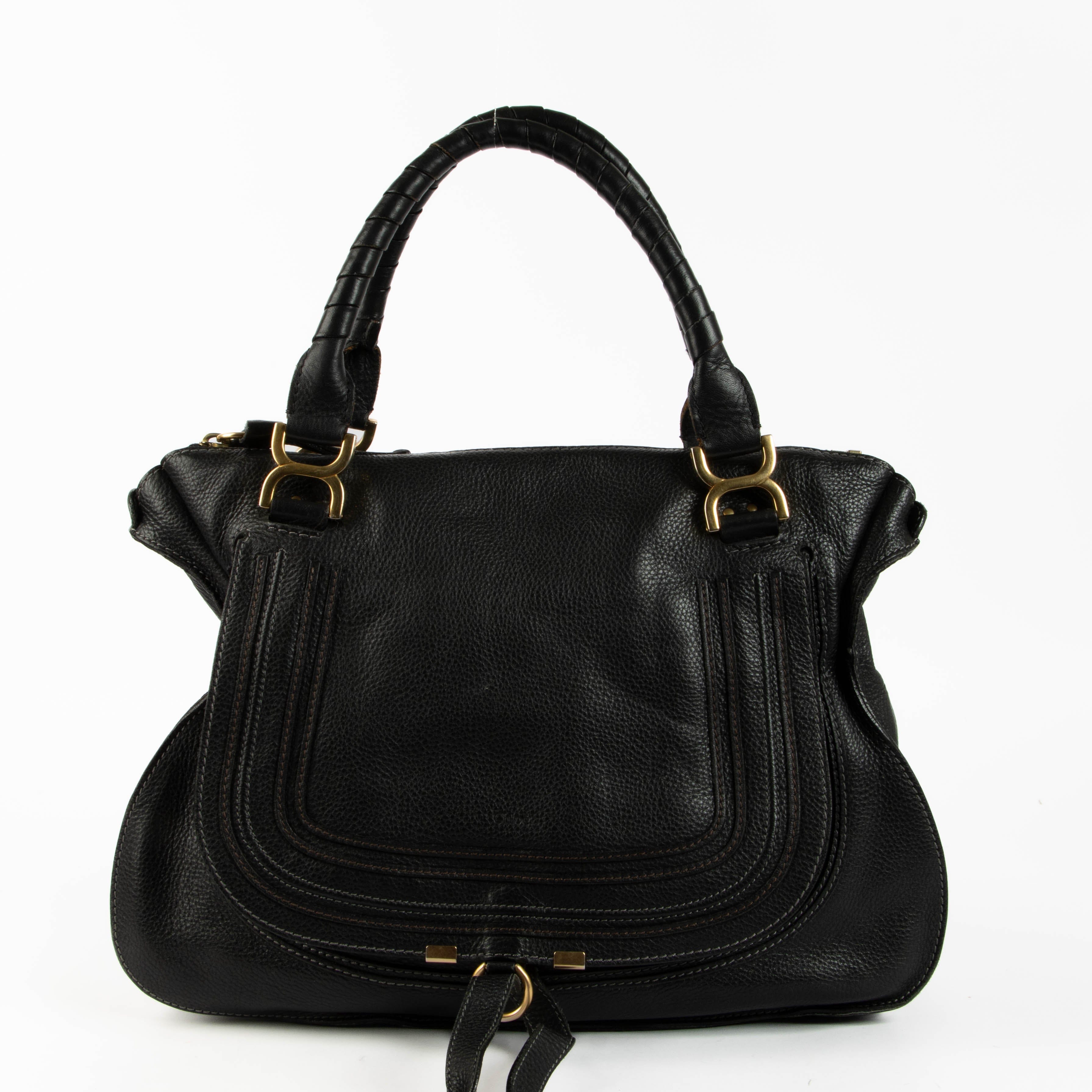 Chloé Black Large Marcie Bag