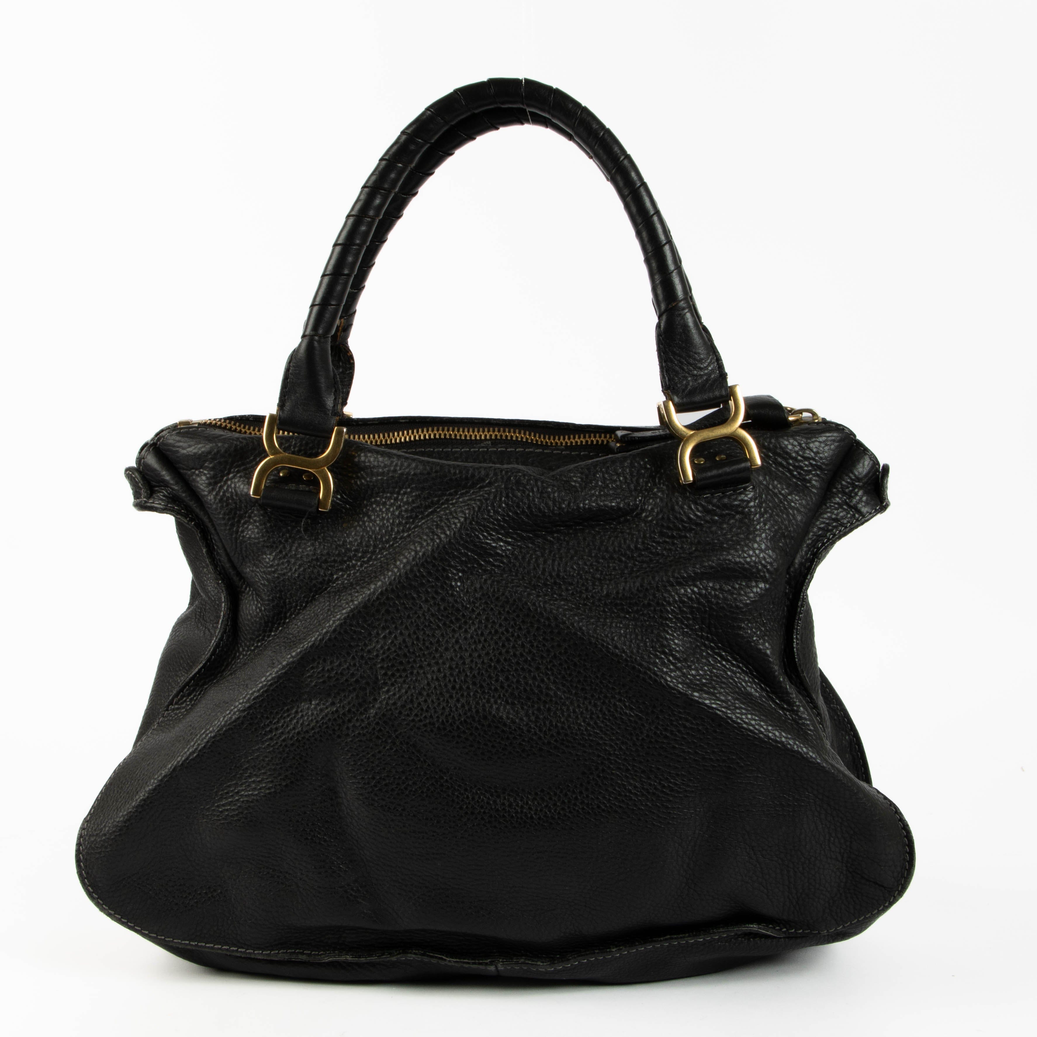 Chloé Black Large Marcie Bag
