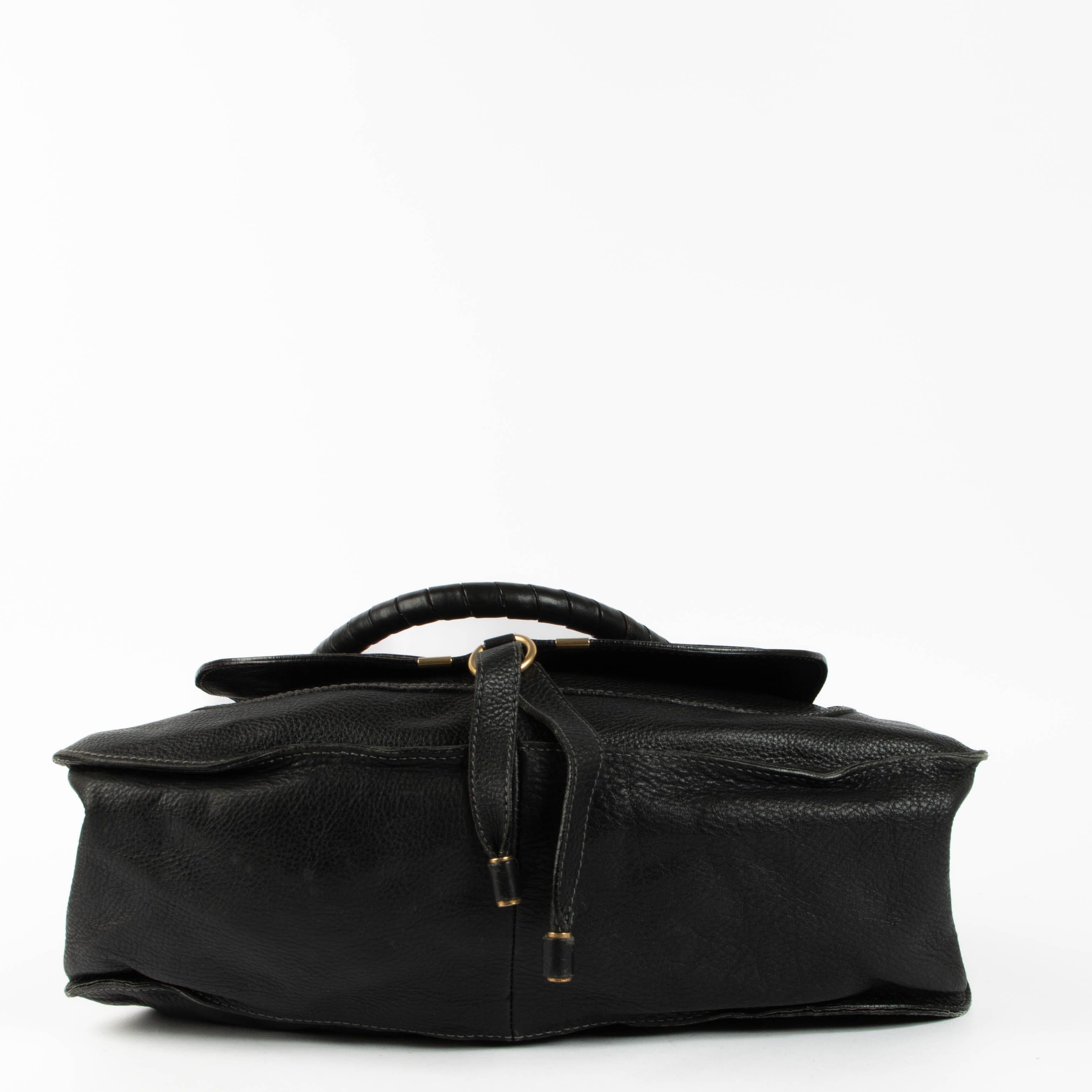 Chloé Black Large Marcie Bag