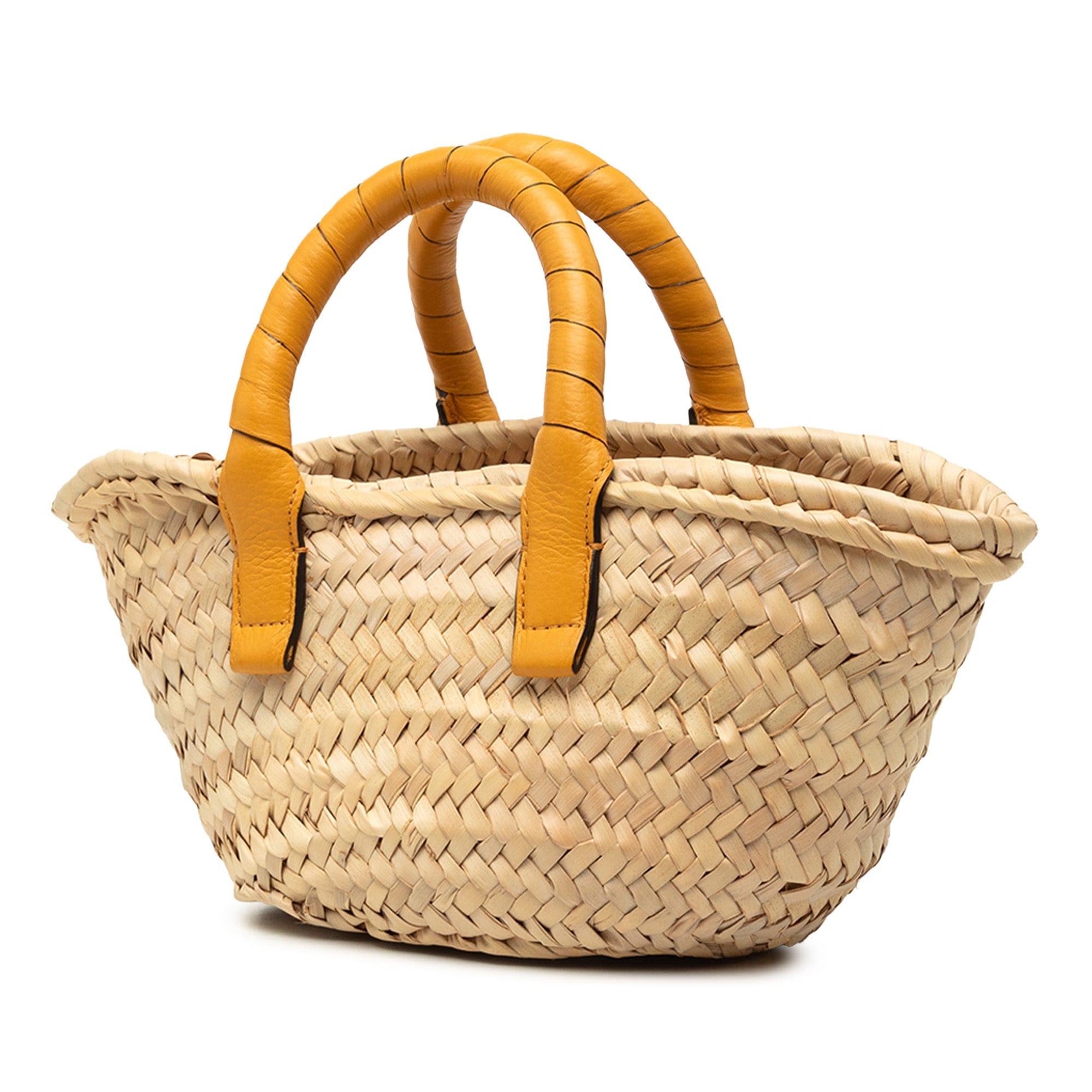 Chloé Mini Raffia Marcie Basket Satchel