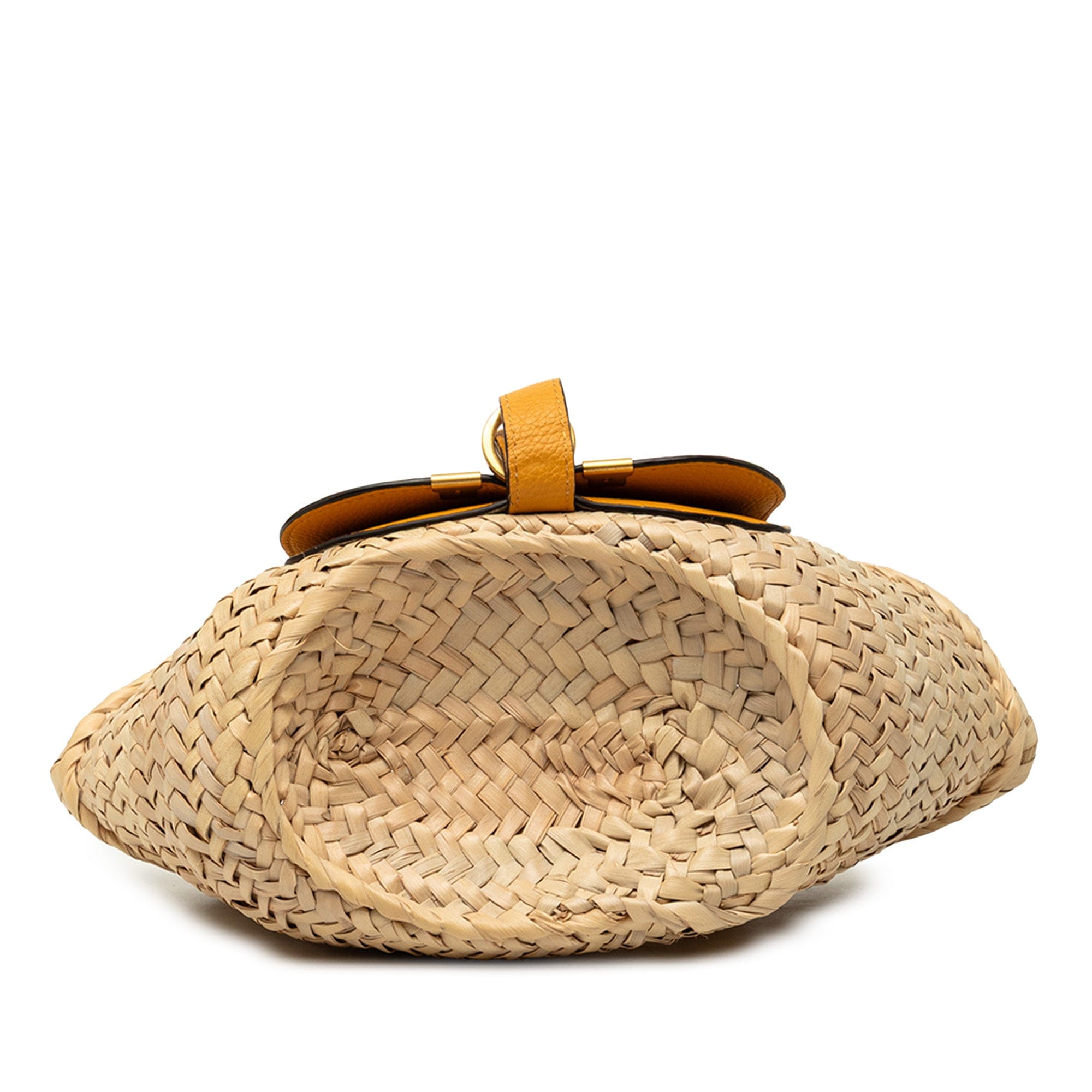 Chloé Mini Raffia Marcie Basket Satchel
