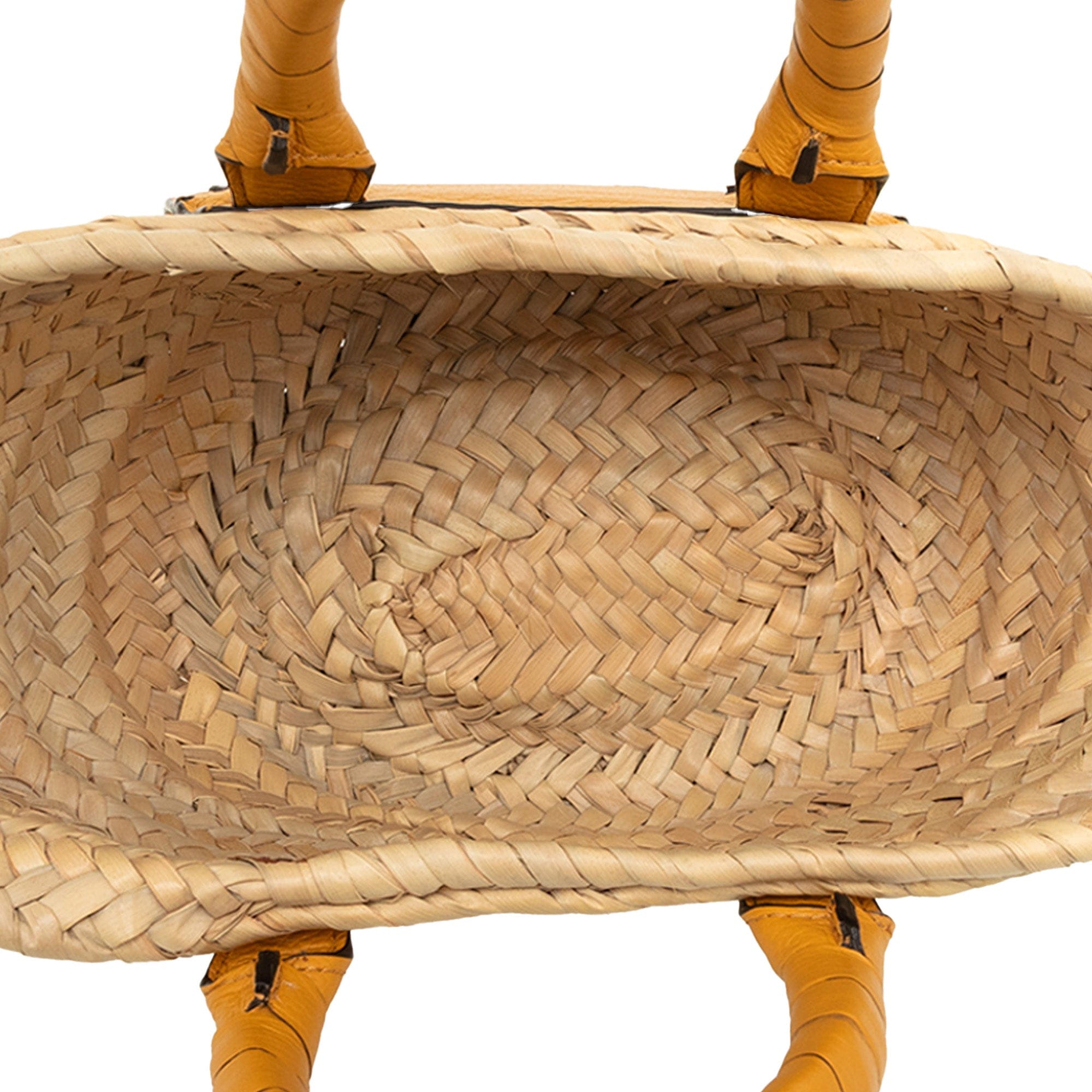 Chloé Mini Raffia Marcie Basket Satchel
