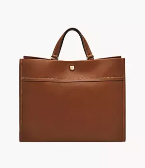 Fossil Gemma Leather Large Tote