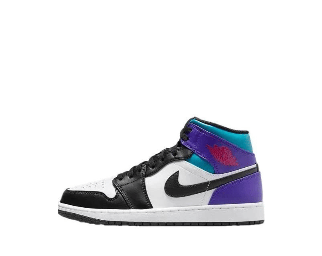 My Store Air Jordan 1 Mid Teal Purple/Aquamarine