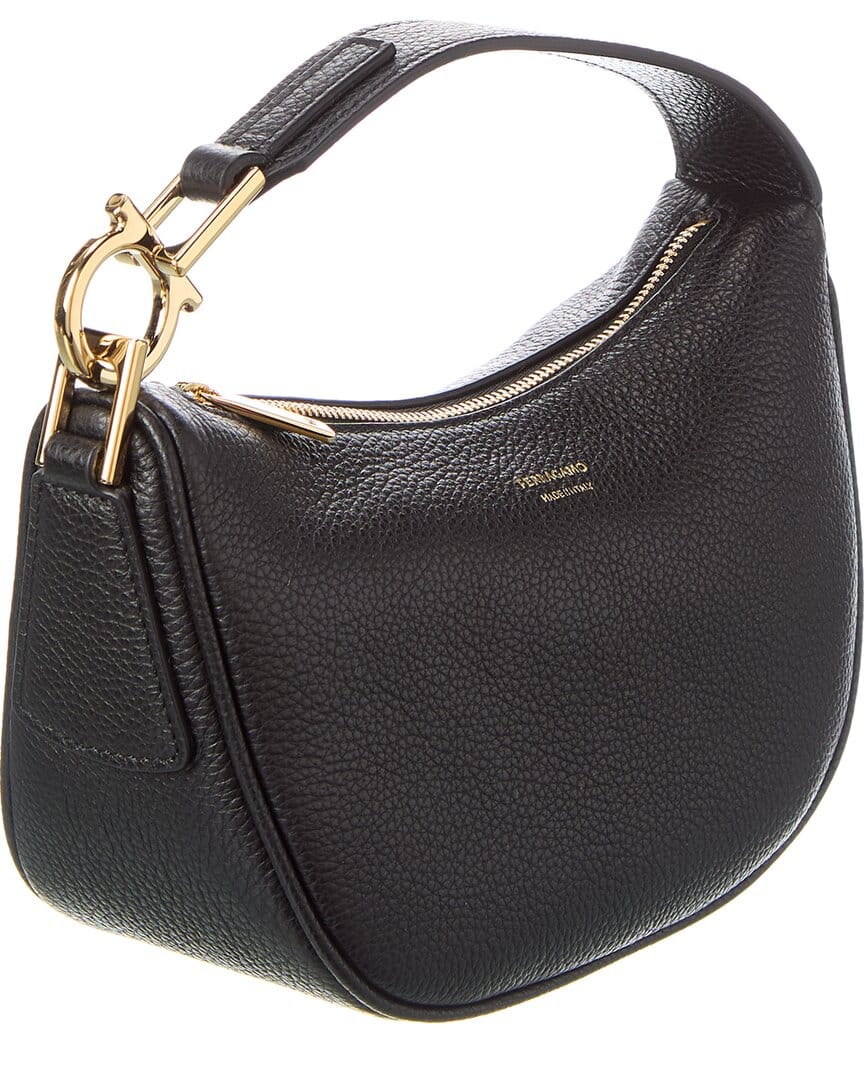 Ferragamo Leather Hobo Bag
