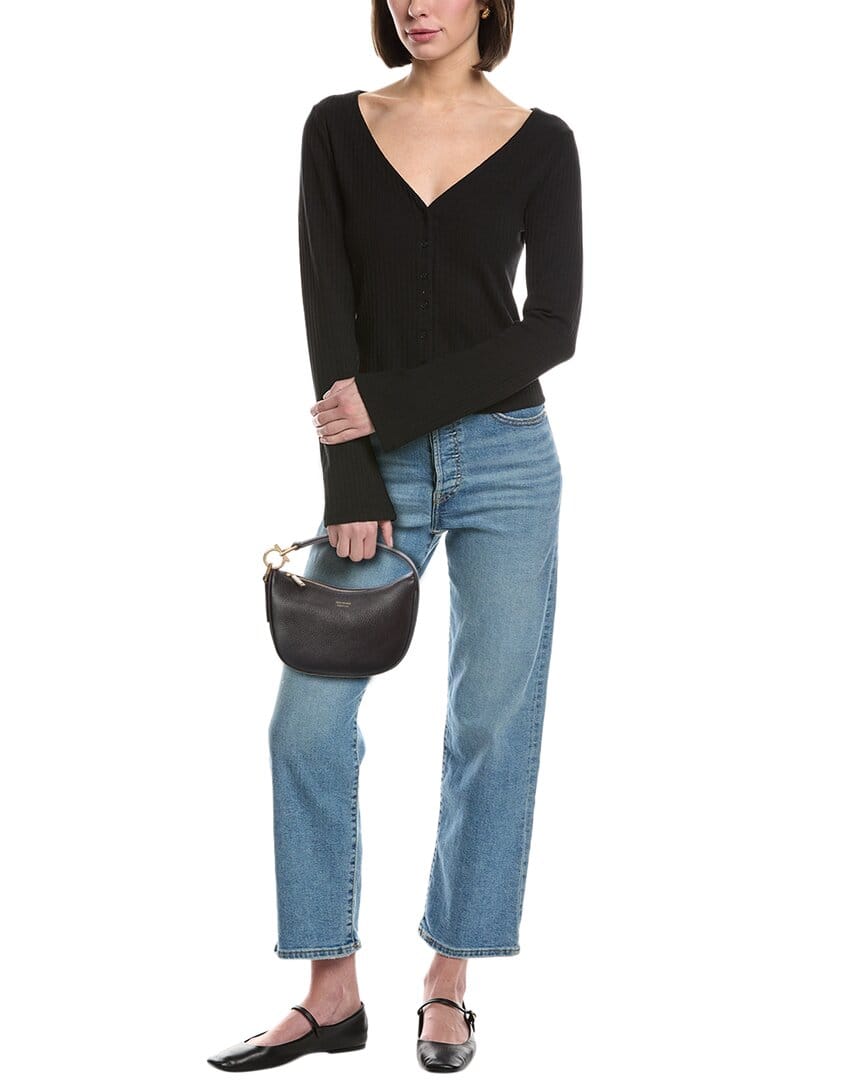 Ferragamo Leather Hobo Bag