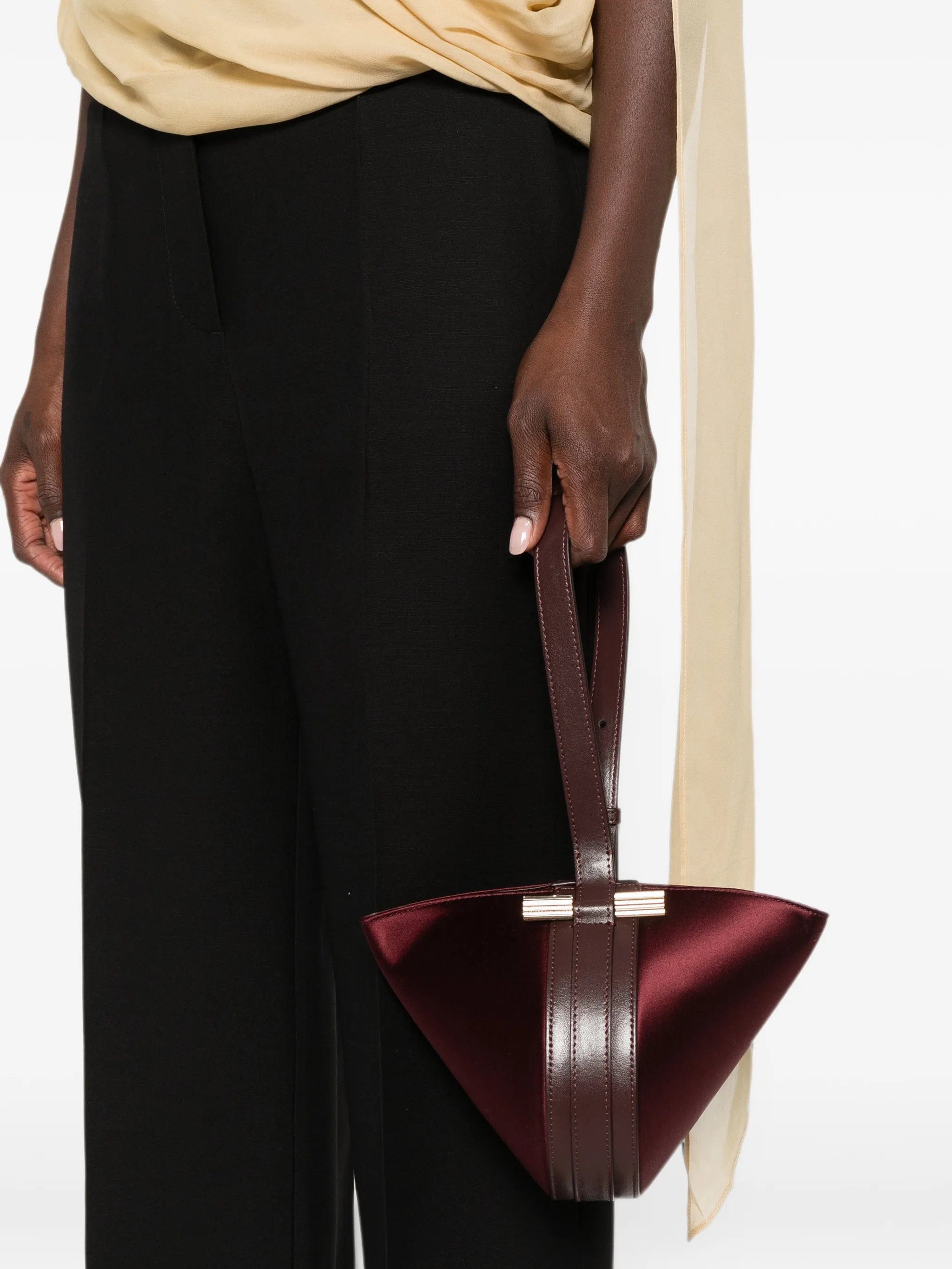 Victoria Beckham Portofino satin tote bag