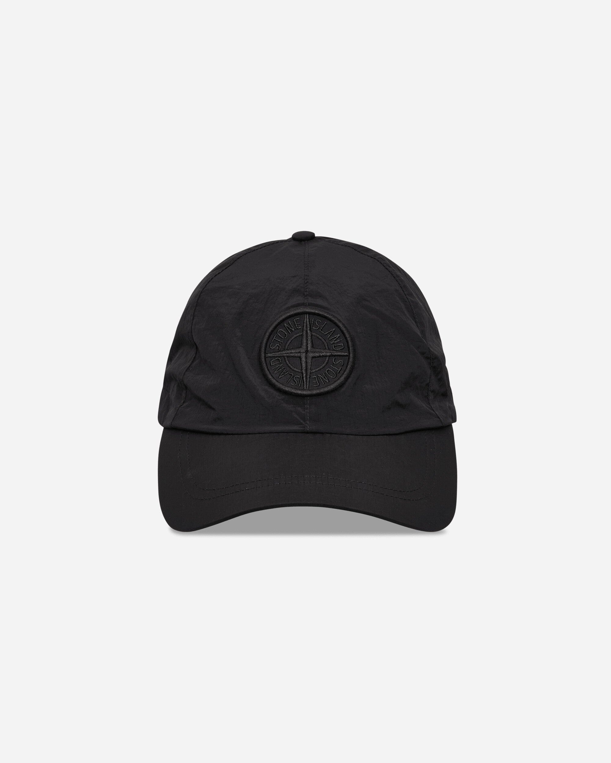 Stone Island Nylon Metal Baseball Cap Black