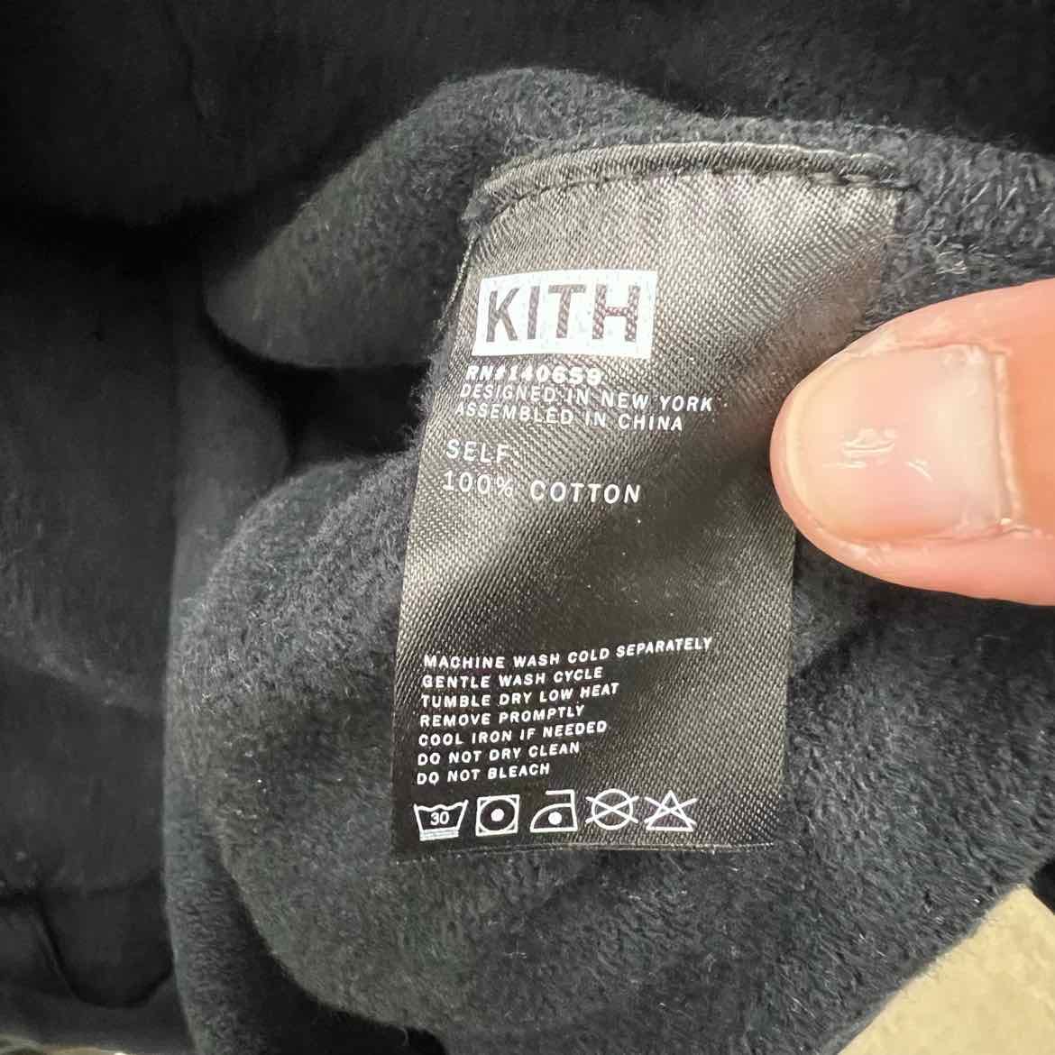 Kith Hoodie GODFATHER Black New Size XXL
