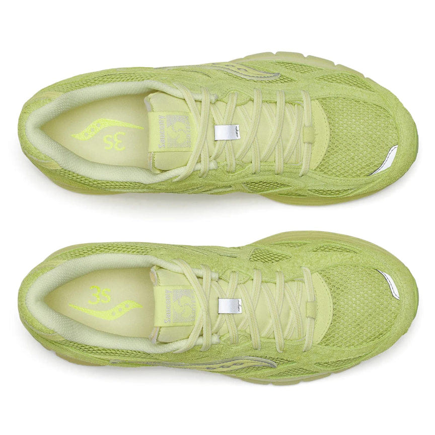 Saucony 3SIXTEEN x SAUCONY PROGRID GUIDE 7 V7.3 LIME / RAFFIA